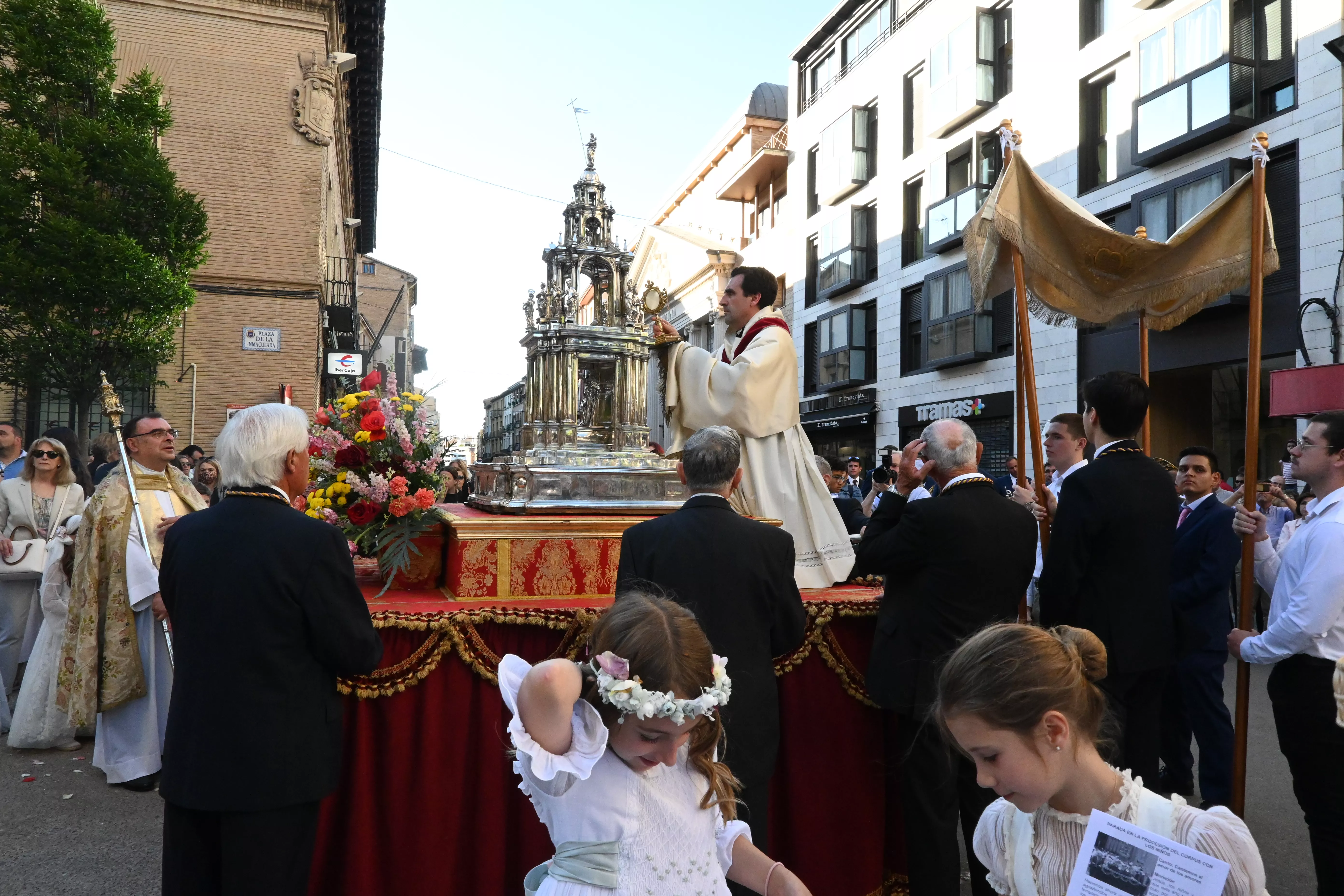 Corpus Christi en Huesca. Foto Carlos Jalle