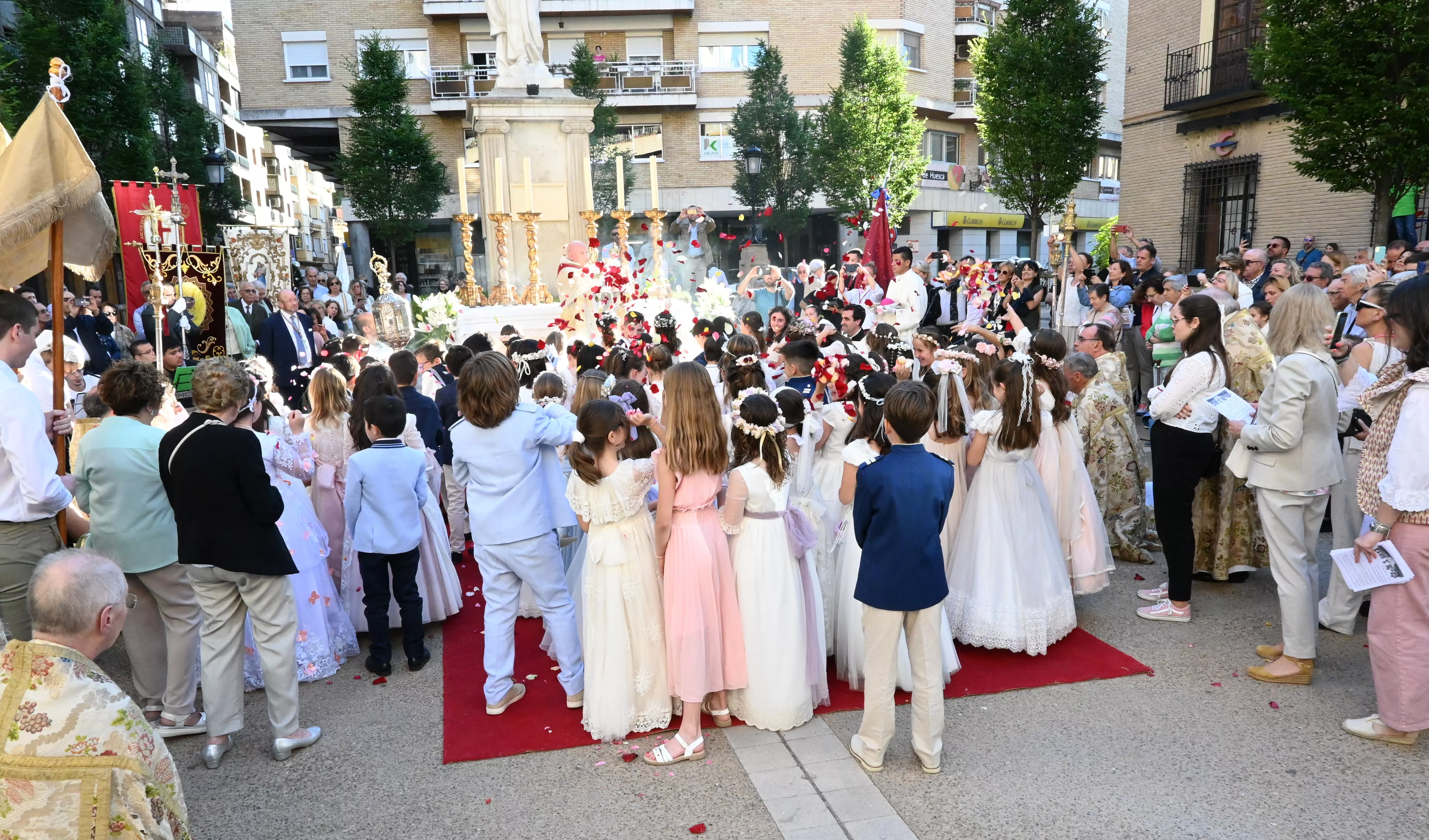 Corpus Christi en Huesca. Foto Carlos Jalle