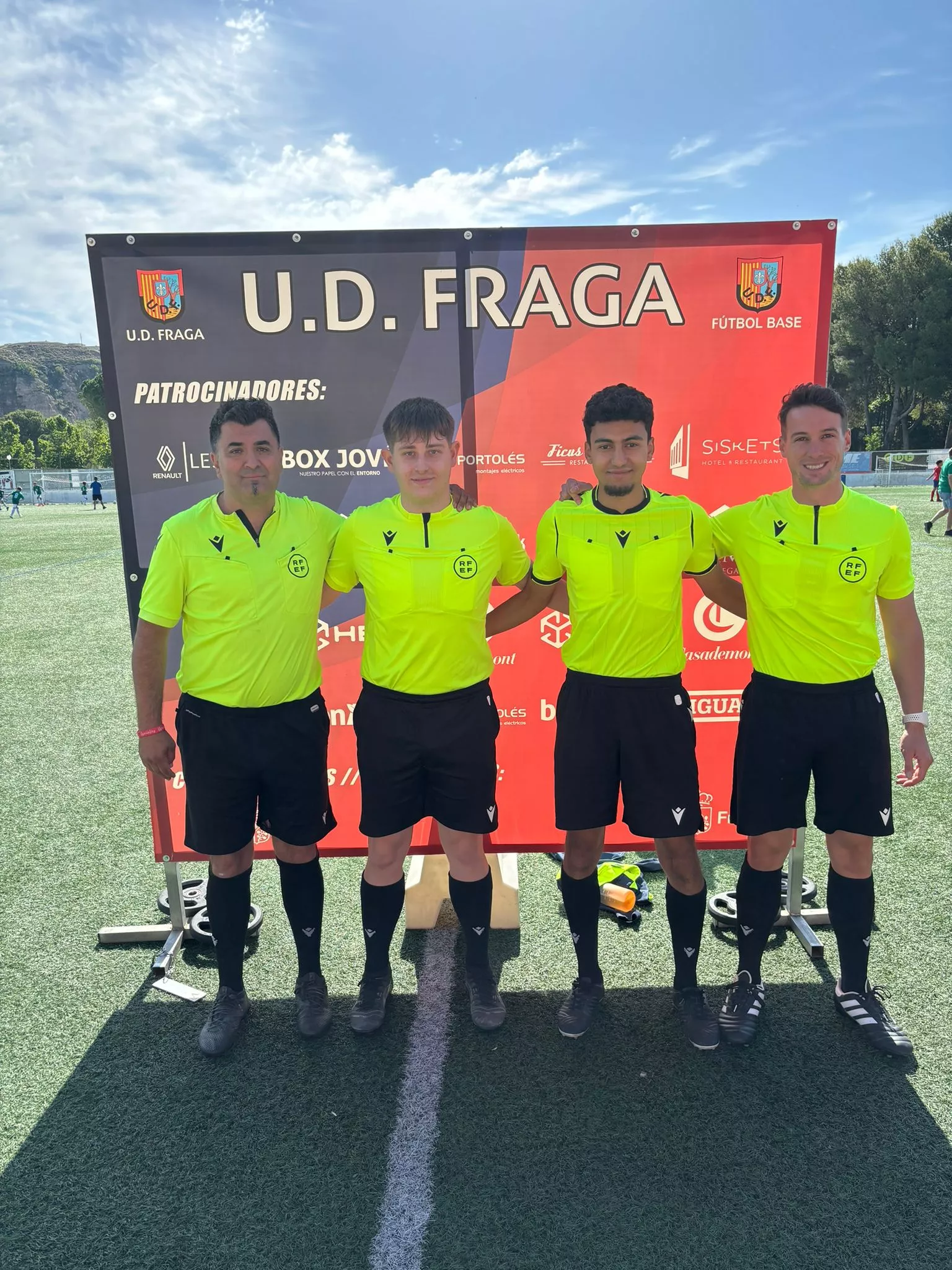 orneo de fútbol Ciudad de Fraga