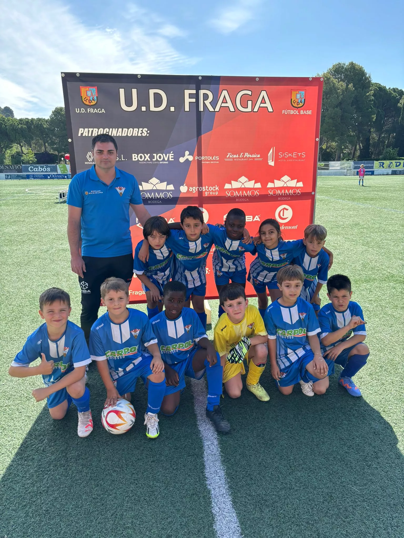 orneo de fútbol Ciudad de Fraga