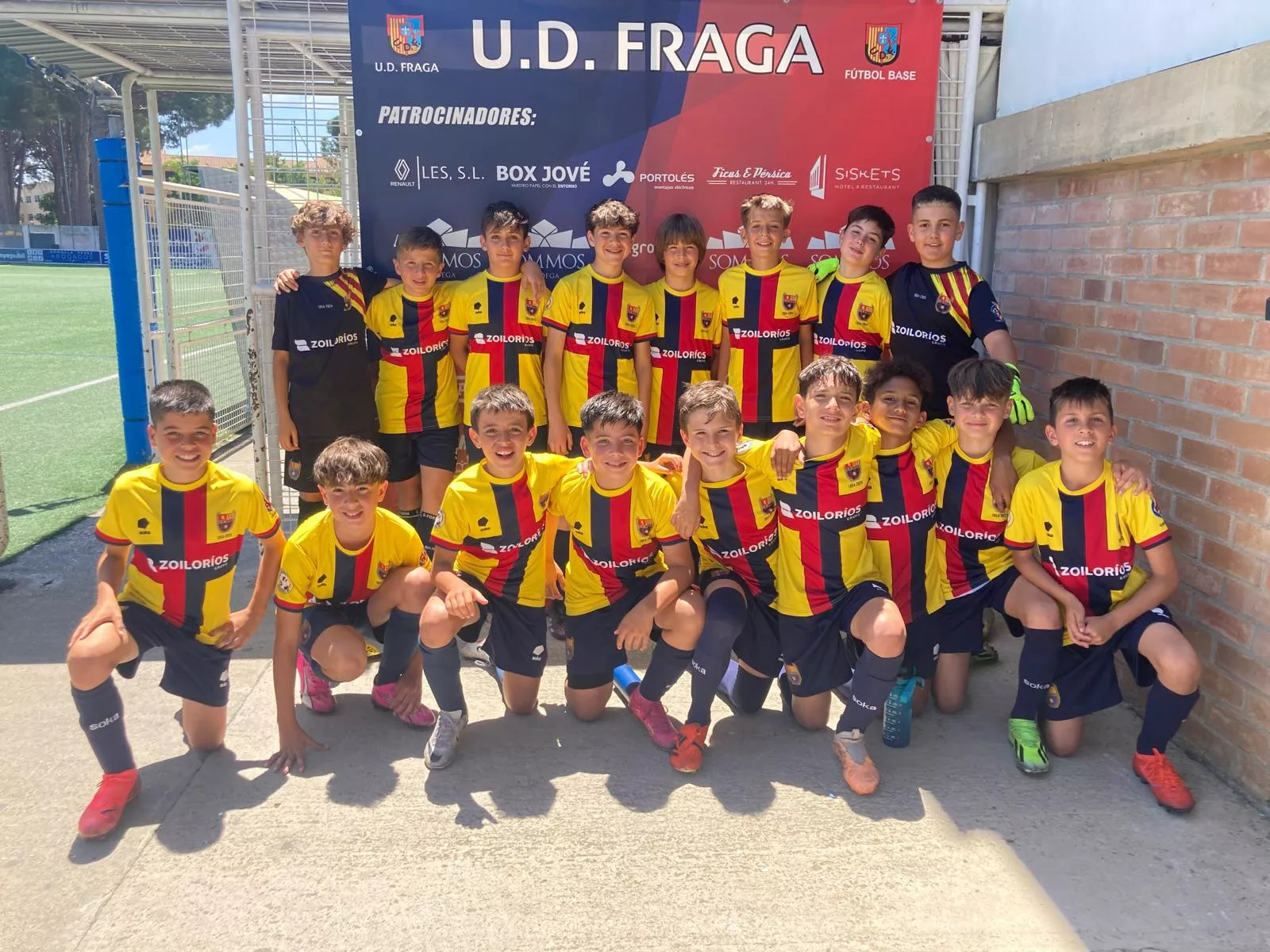orneo de fútbol Ciudad de Fraga