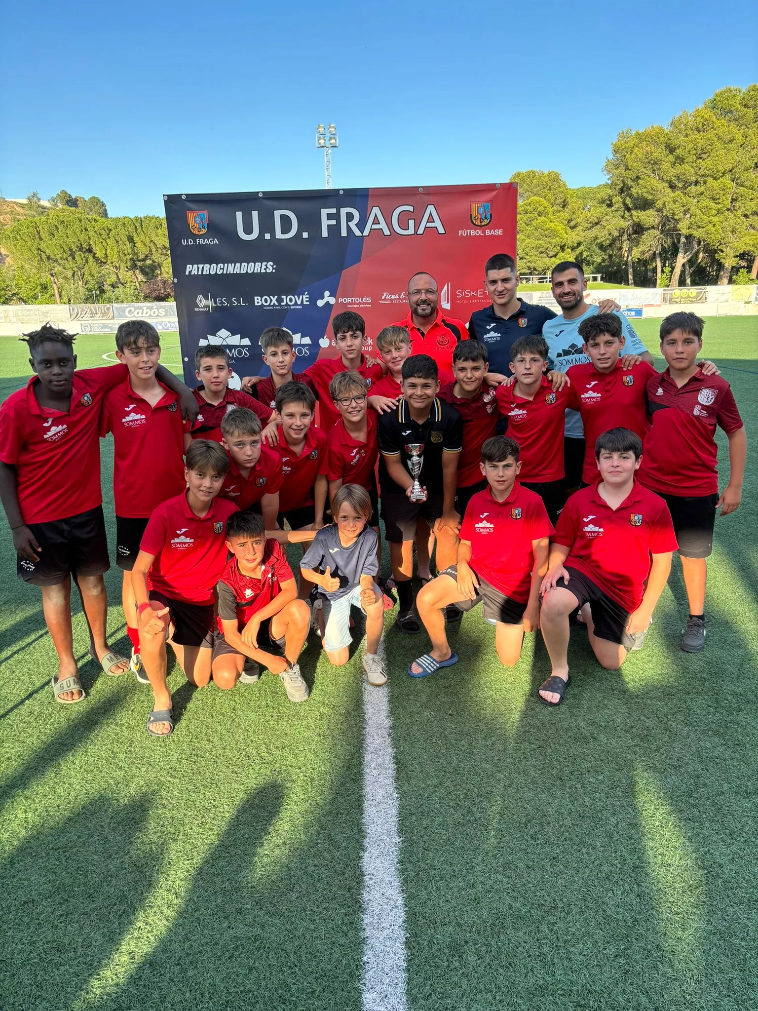 orneo de fútbol Ciudad de Fraga