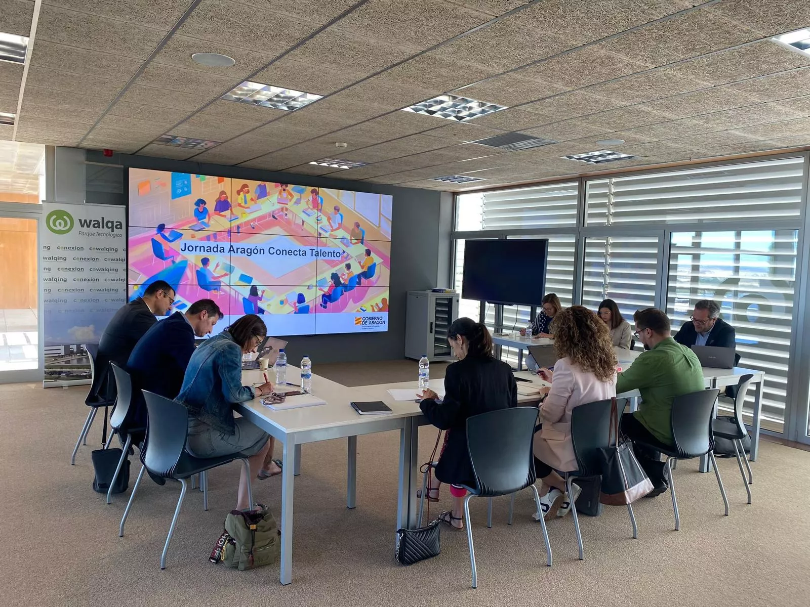Jornada Aragón Conecta Talento en Walqa