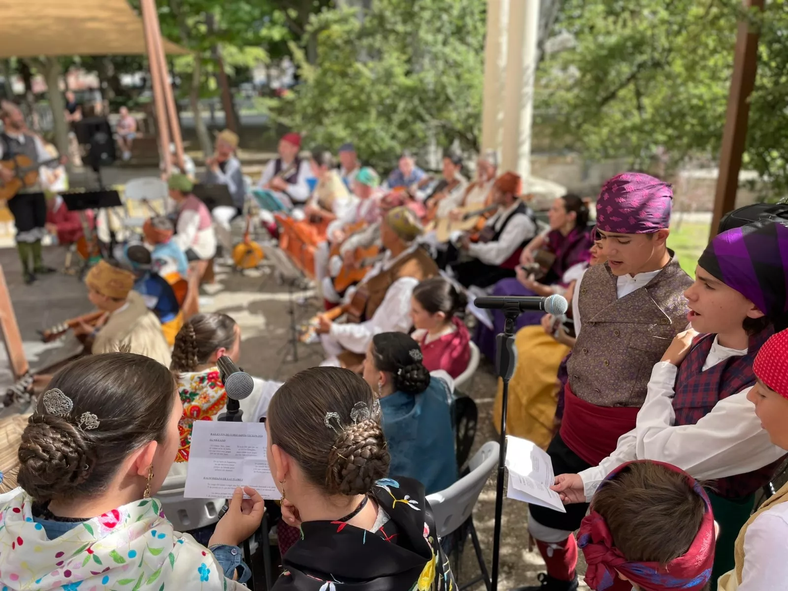 Agrupación Folklórica de Santa Cecilia en el Ciclo de Primavera y fin de curso 2024