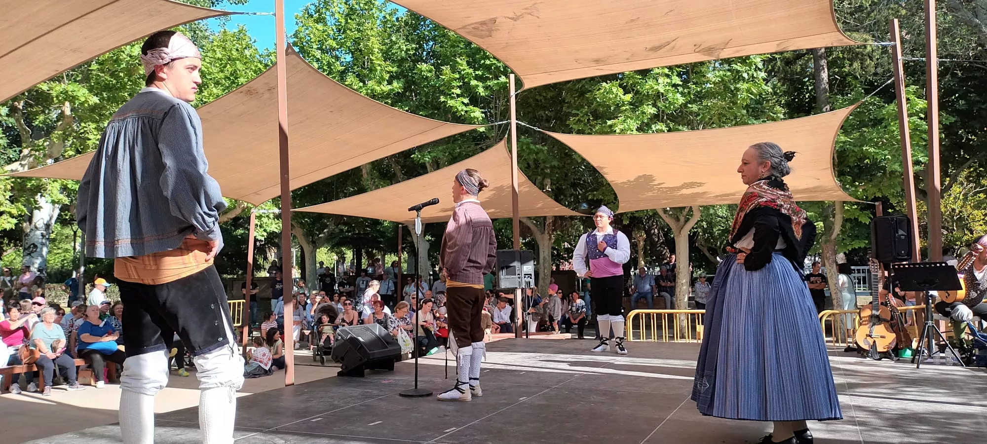 Agrupación Folklórica de Santa Cecilia en el Ciclo de Primavera 2024 