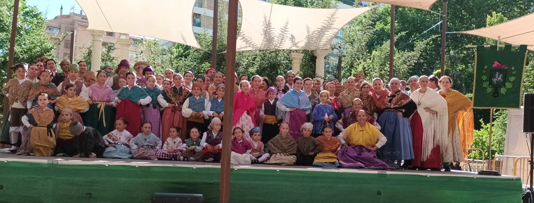 Agrupación Folklórica de Santa Cecilia en el Ciclo de Primavera 2024 
