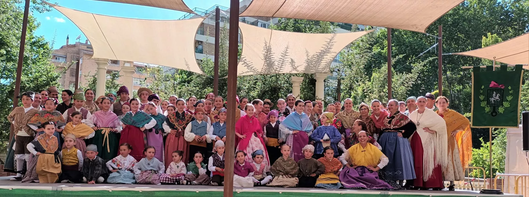Agrupación Folklórica de Santa Cecilia en el Ciclo de Primavera 2024 