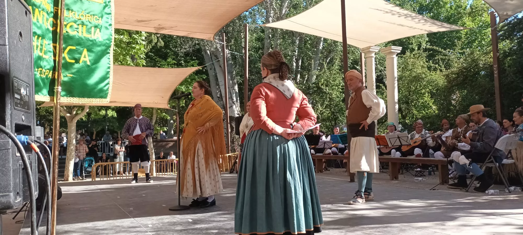 Agrupación Folklórica de Santa Cecilia en el Ciclo de Primavera 2024 