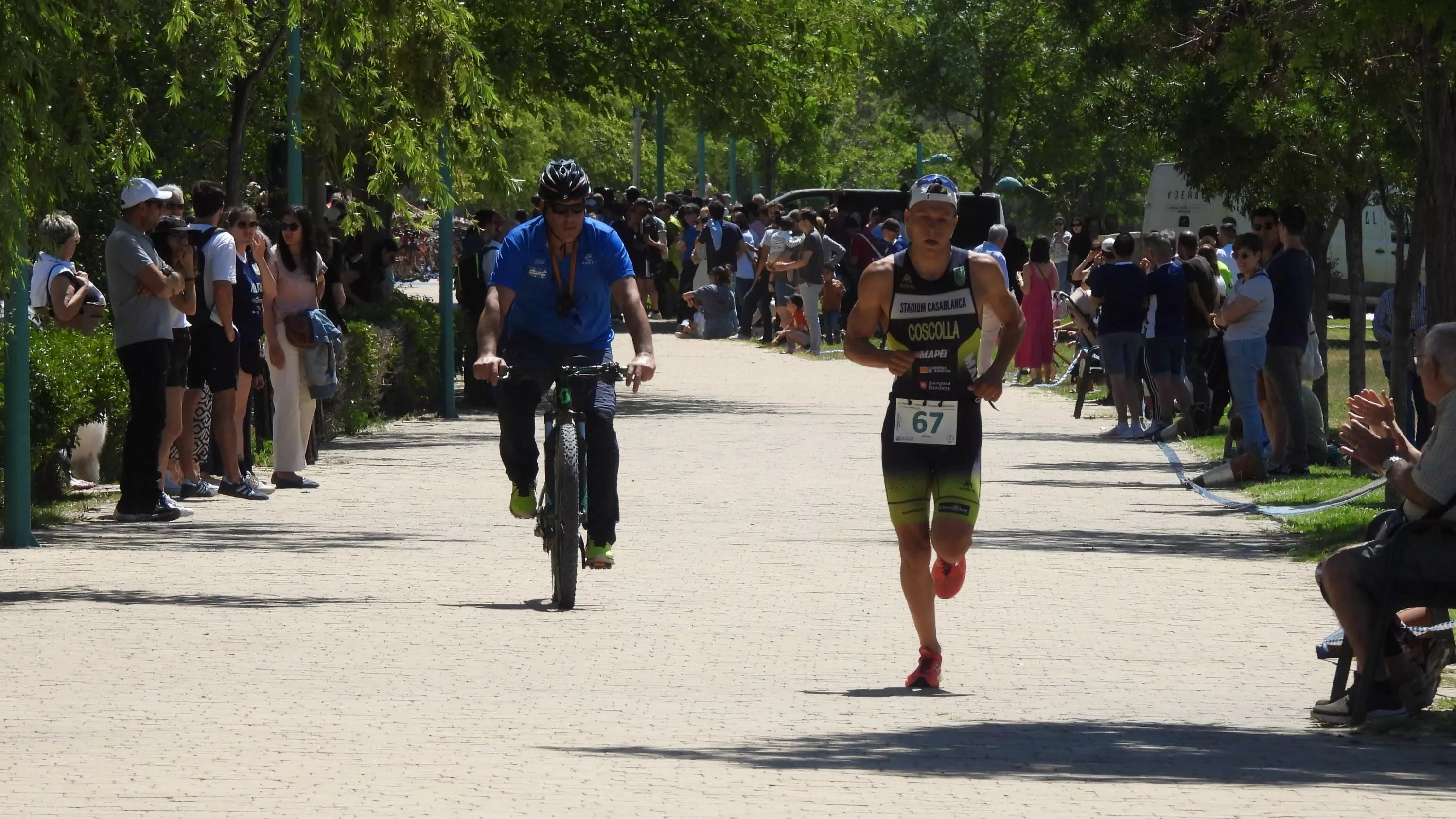 Javier Coscolla, vencedor absoluto.