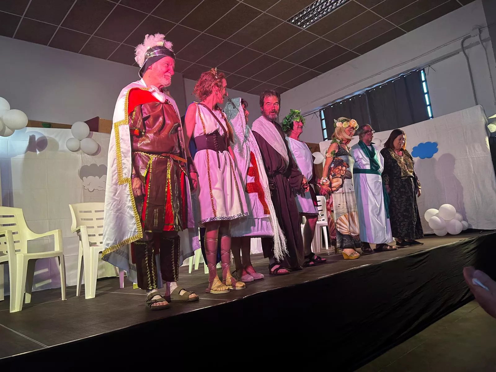 El taller de teatro de Bolea representó "La Negociación", la función final de curso es muy esperada en el pueblo.