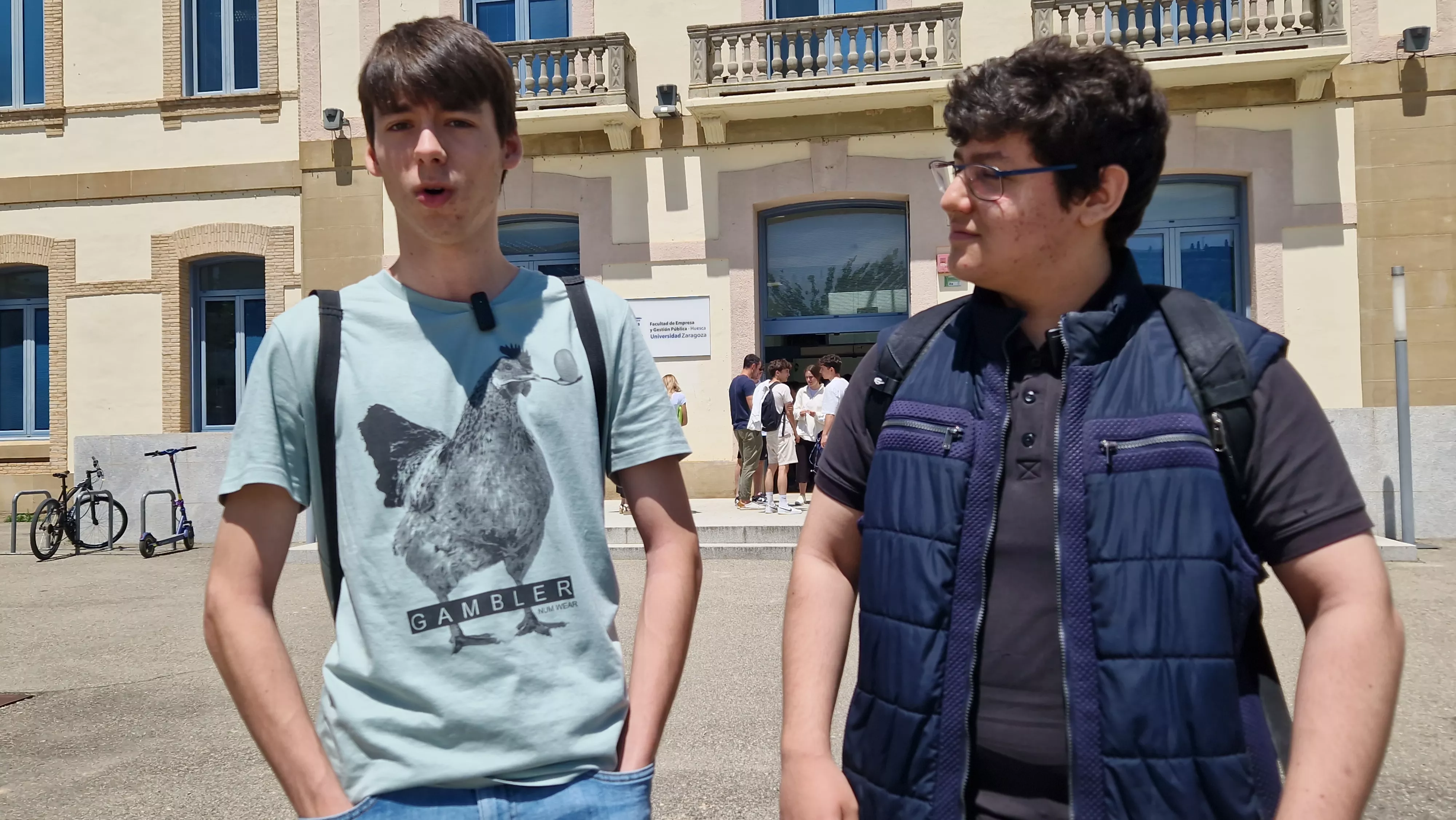 Inicio de la Evau 2024 en Huesca. Foto Myriam Martínez