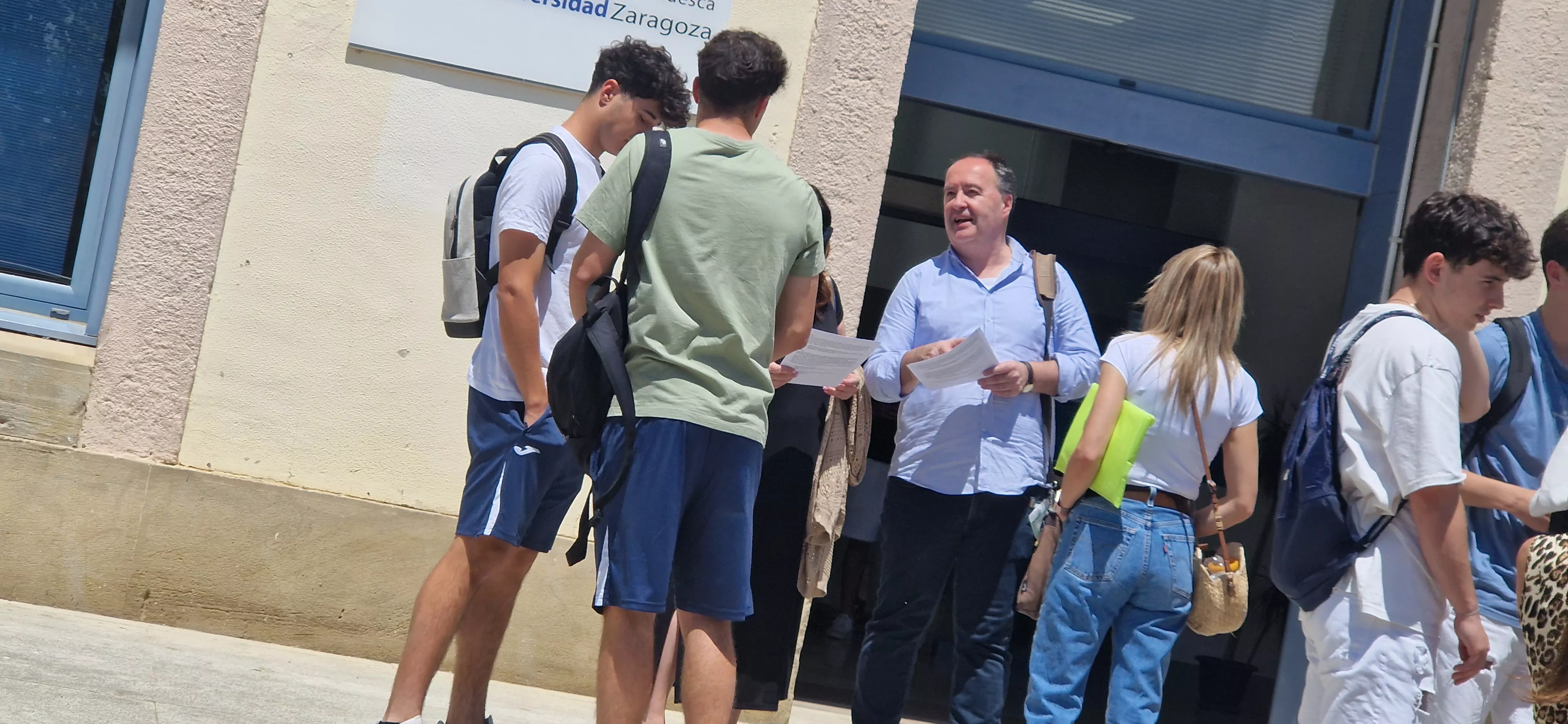 Inicio de la Evau 2024 en Huesca. Foto Myriam Martínez