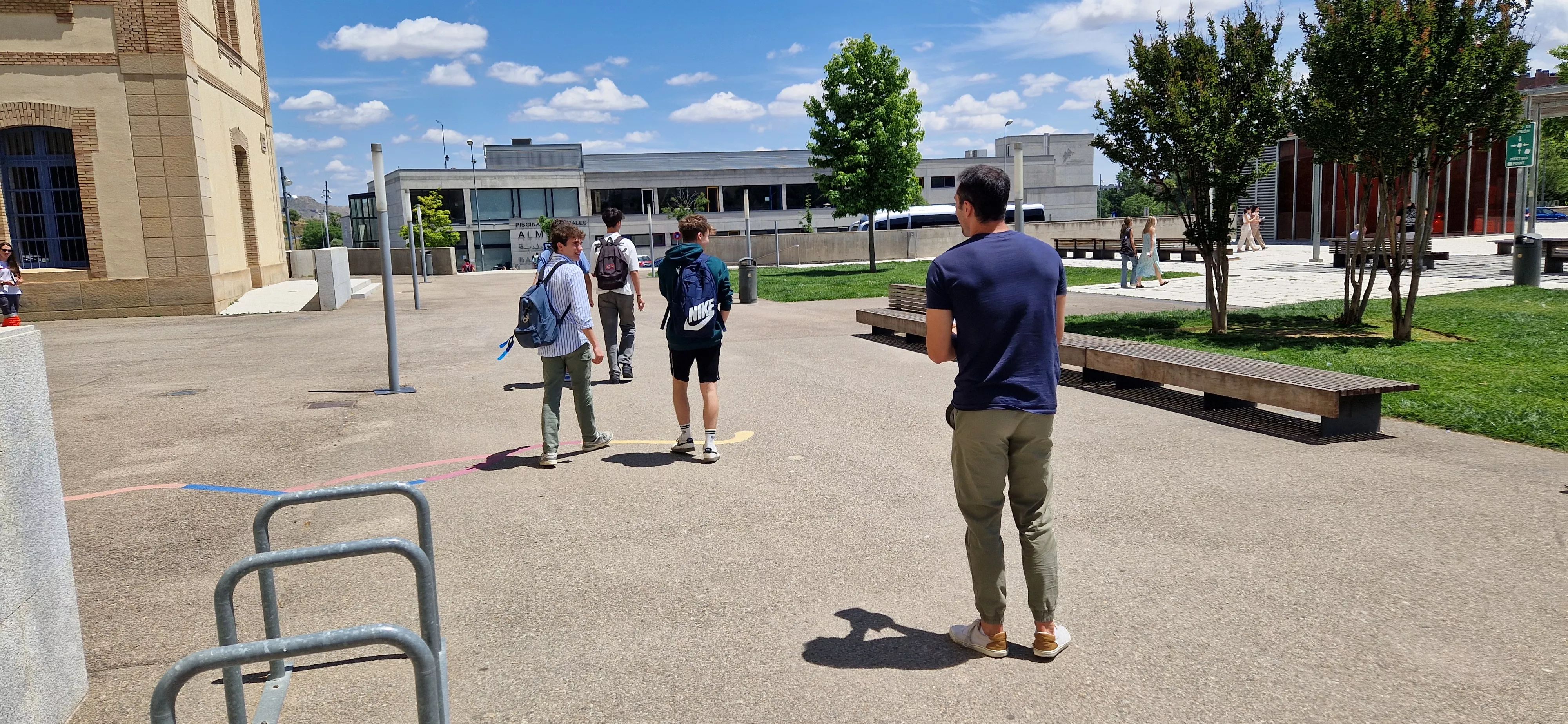 Inicio de la Evau 2024 en Huesca. Foto Myriam Martínez