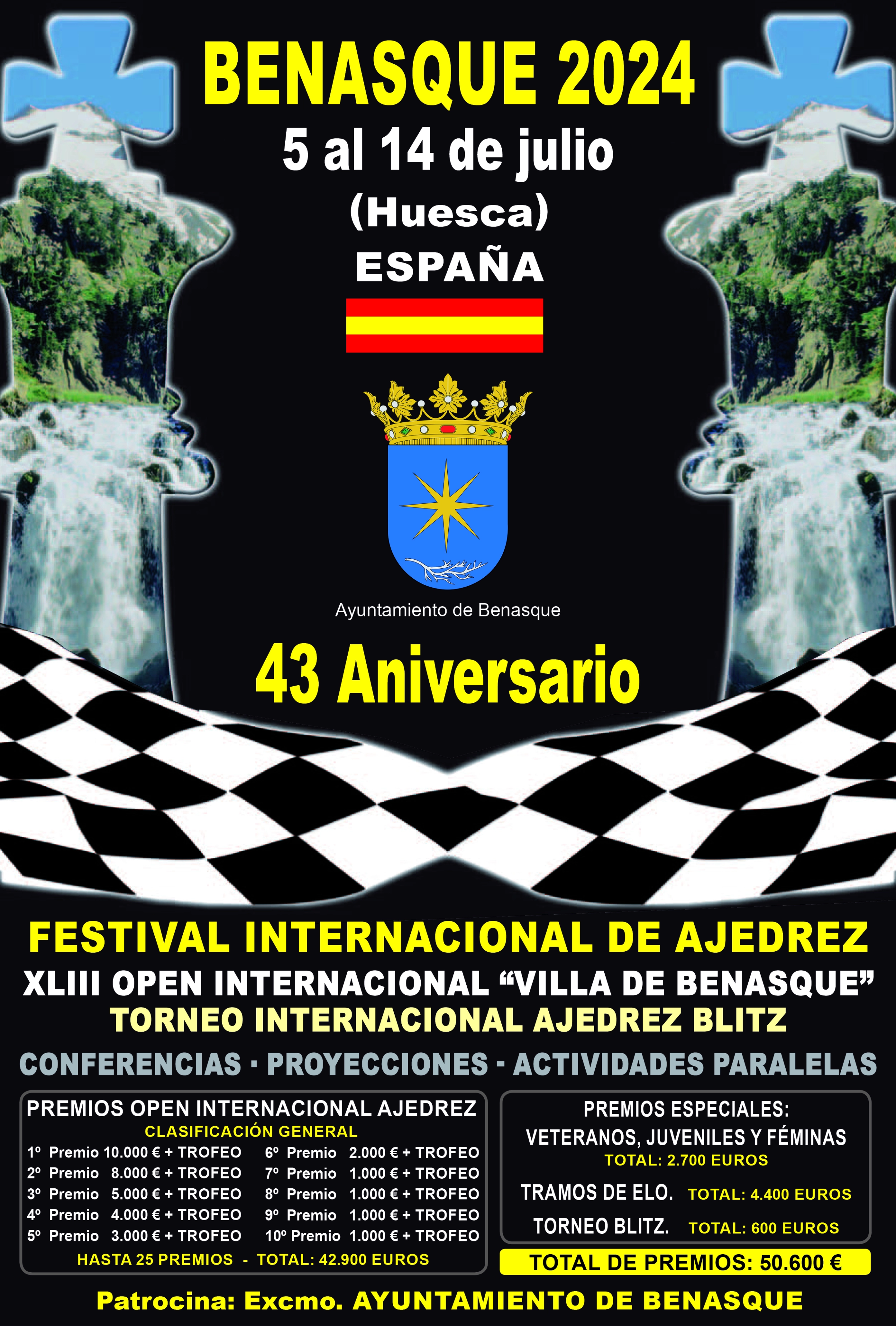 Cartel del Open Villa de Benasque
