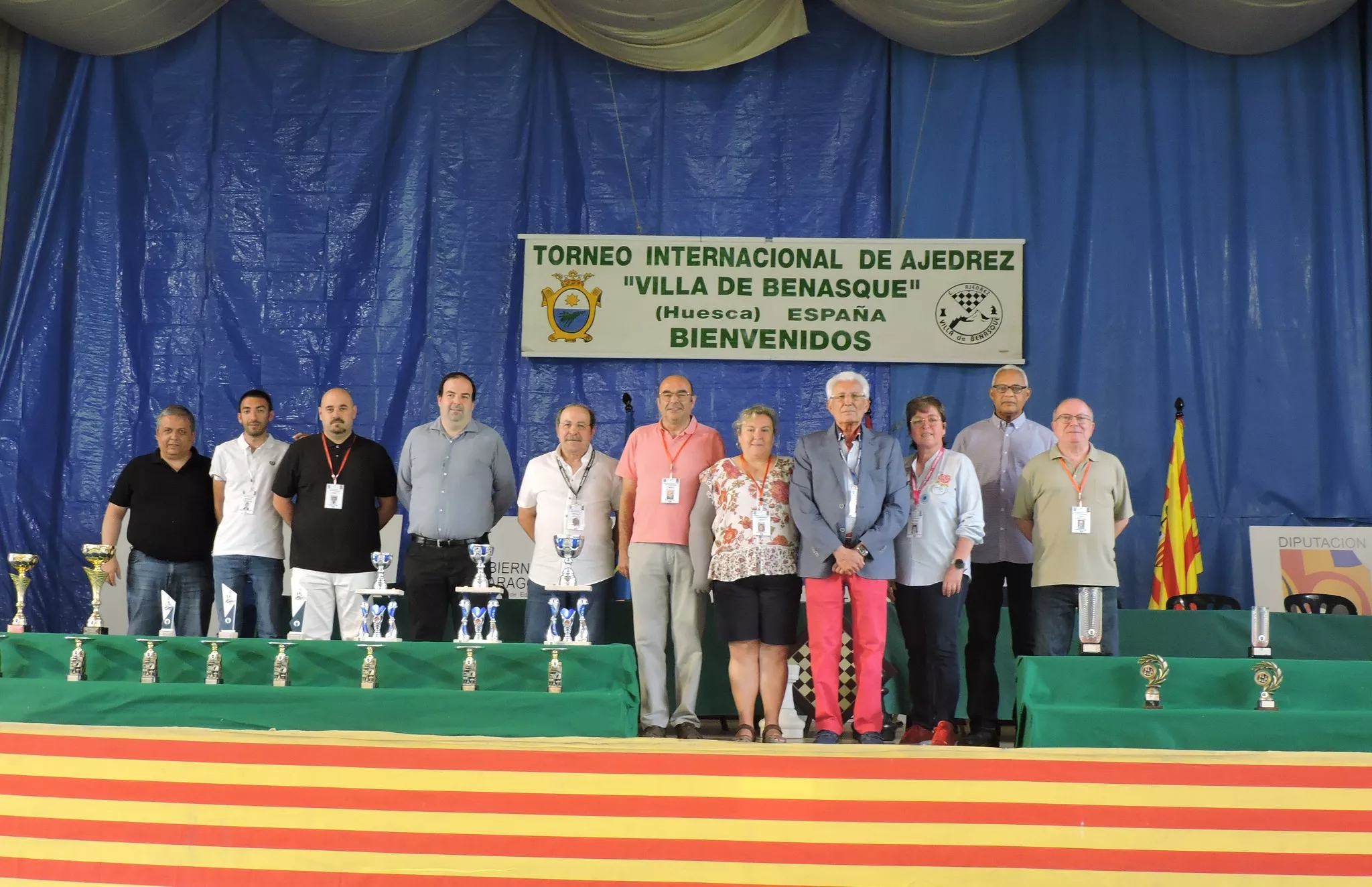 El equipo organizativo al completo