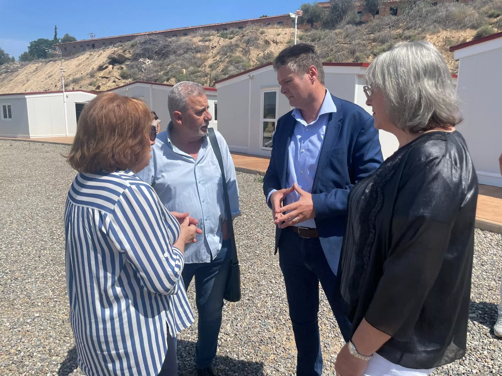 Se abren las viviendas de Clara Campoamor de Fraga destinadas a trabajadores agrícolas.
