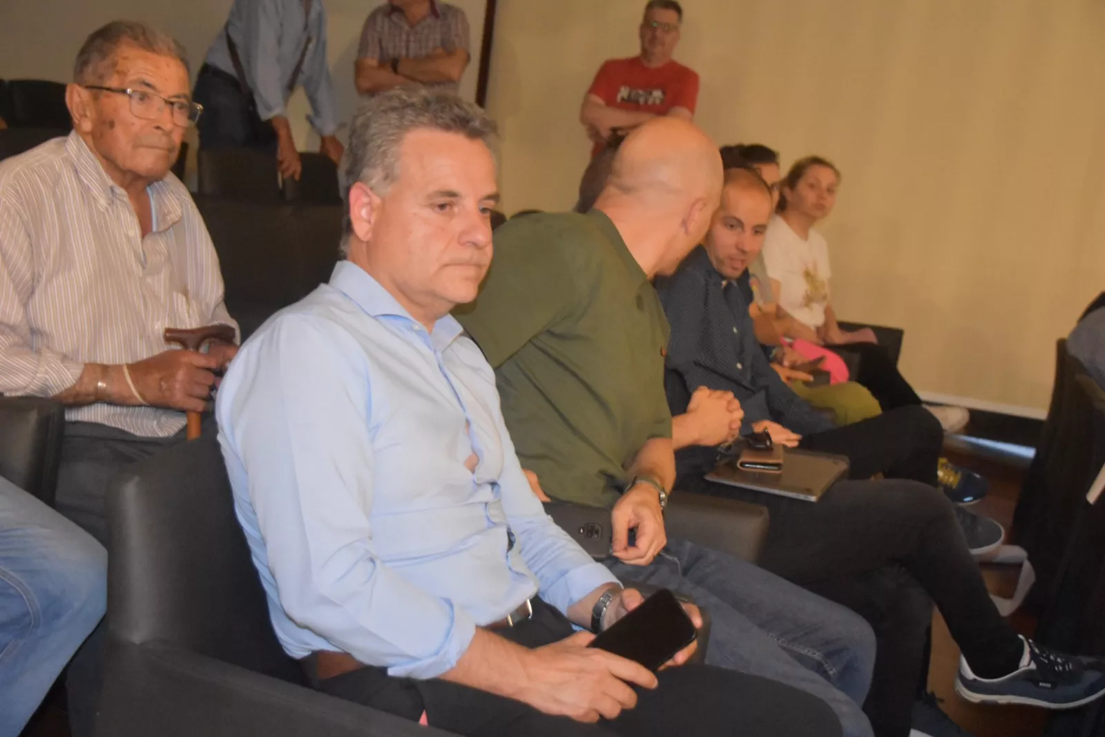 Josan Fierro, presidente del Barbastro. Foto: Noemí Labara.