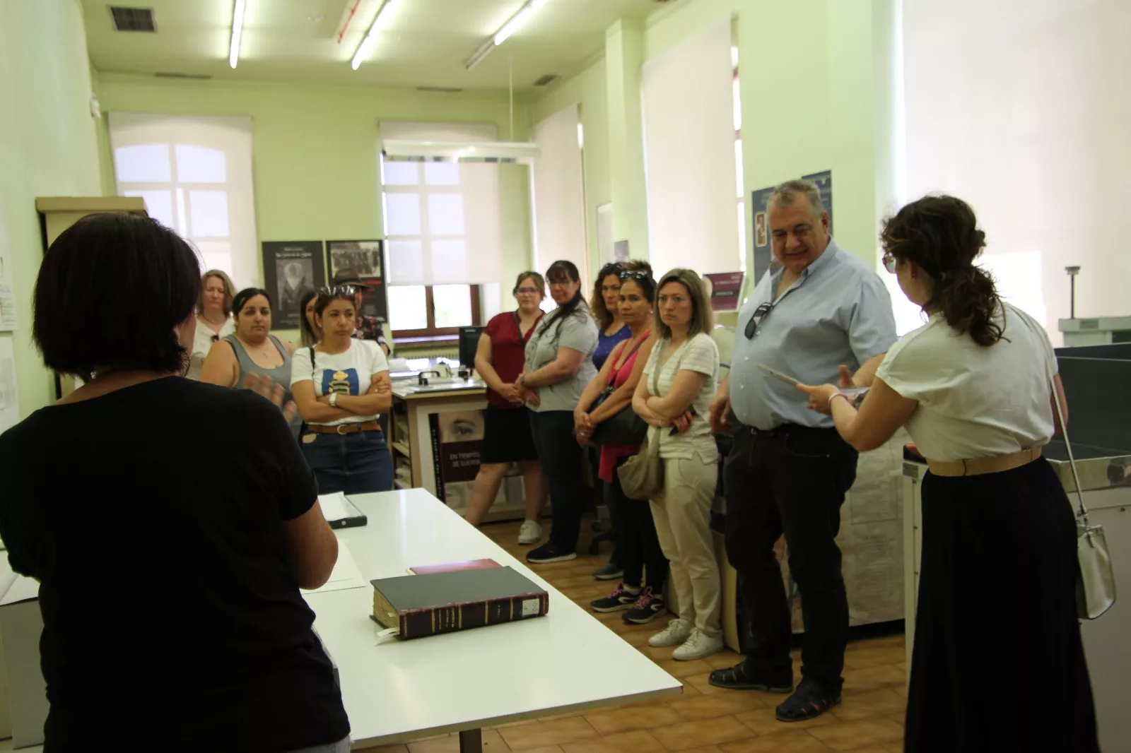 Visitas guiadas al Archivo Histórico Provincial de Huesca. Foto Carlos Neofato
