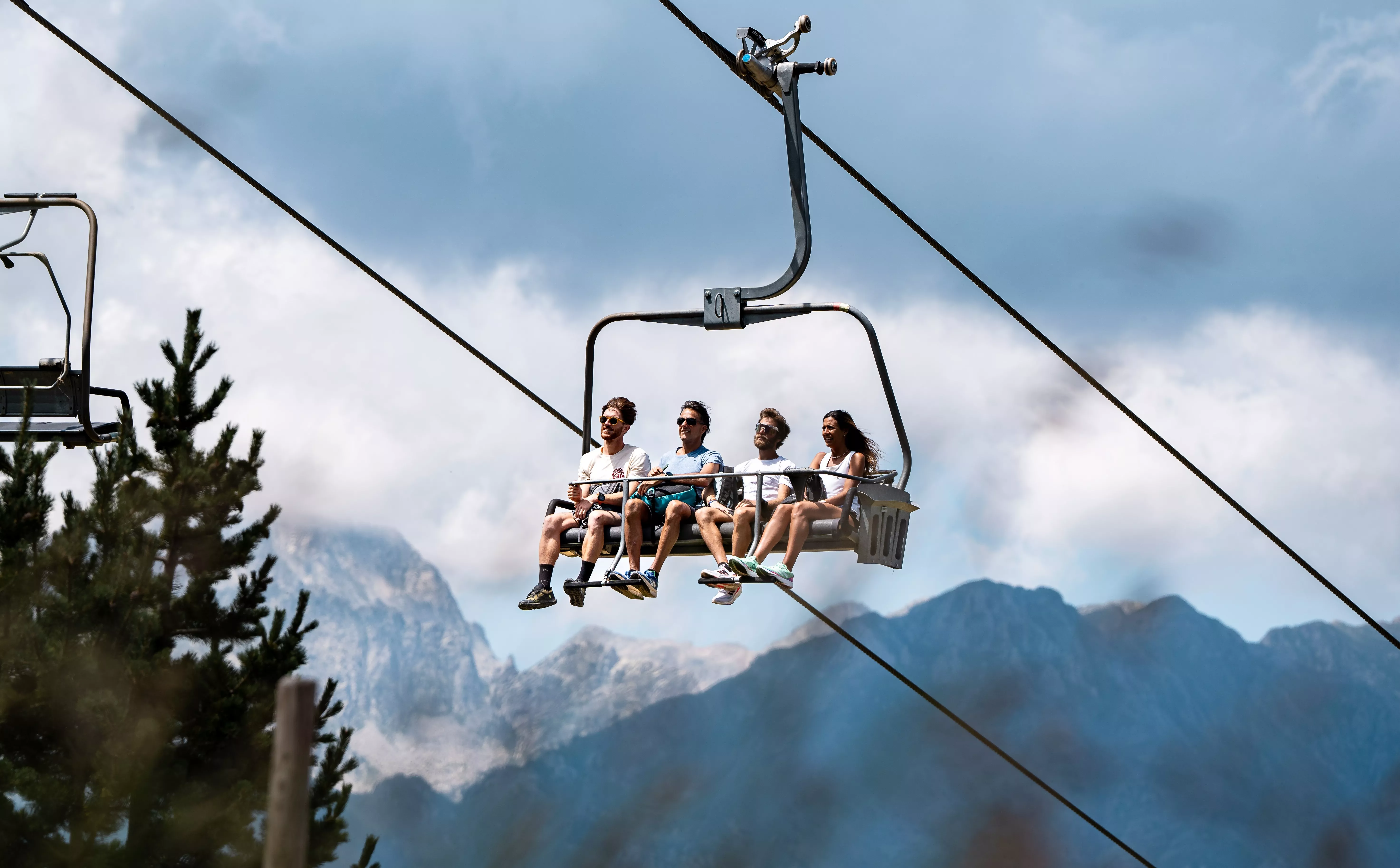 Telesilla de Cerler.