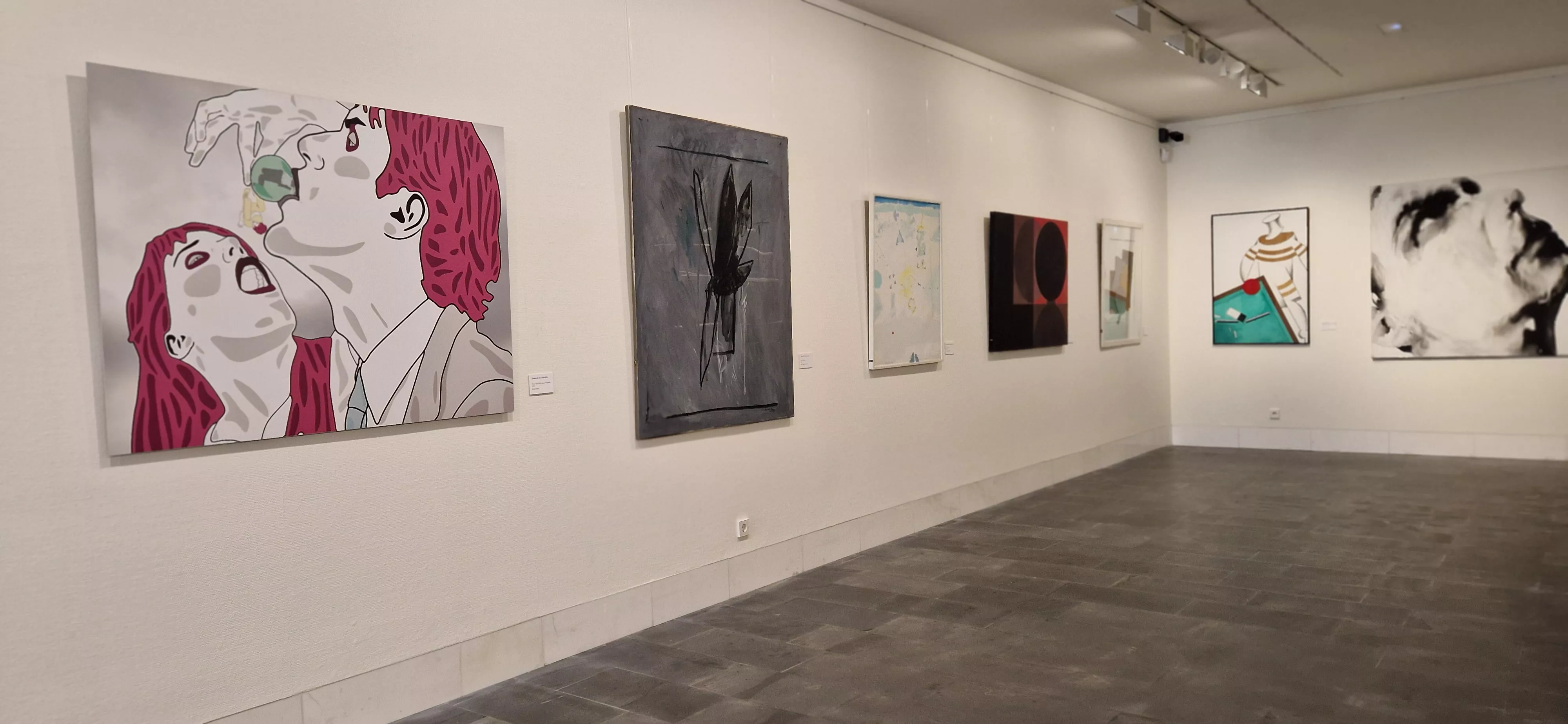 Colección CAI en el Museo Diocesano de Barbastro. Foto Myriam Martínez 