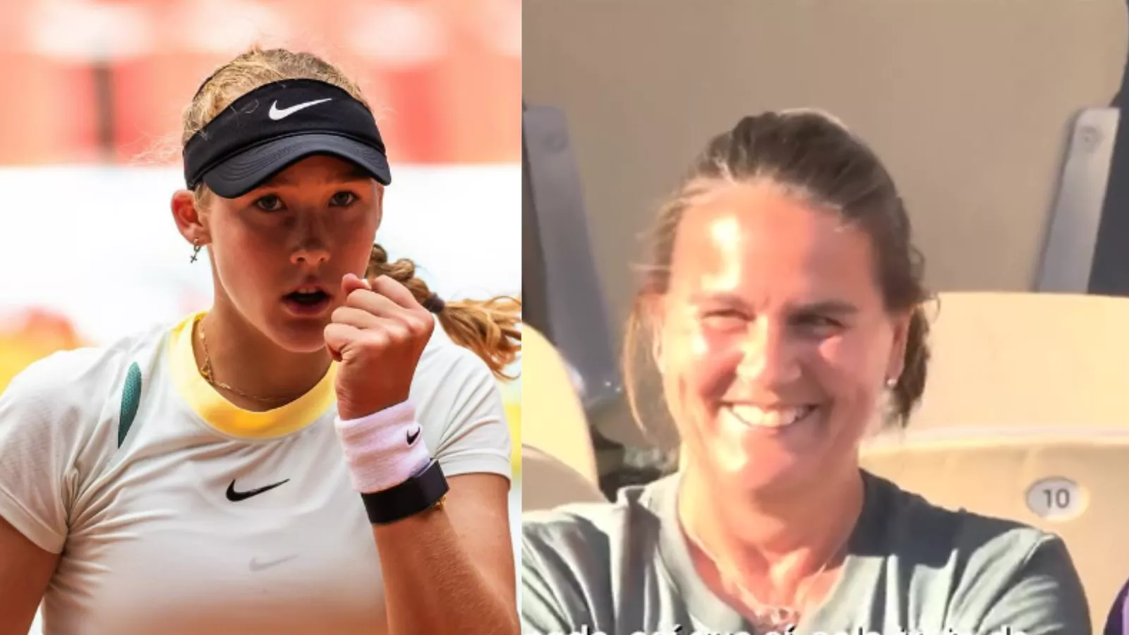 Andreeva, la joven tenista entrenada por Conchita Martínez que ya está en semis de Roland Garros