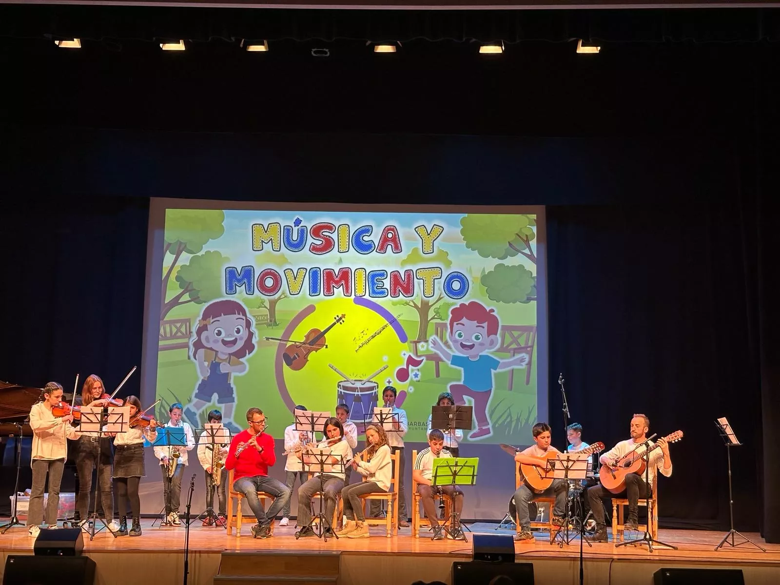 Interpretación de la Escuela de Música y Danza de Barbastro