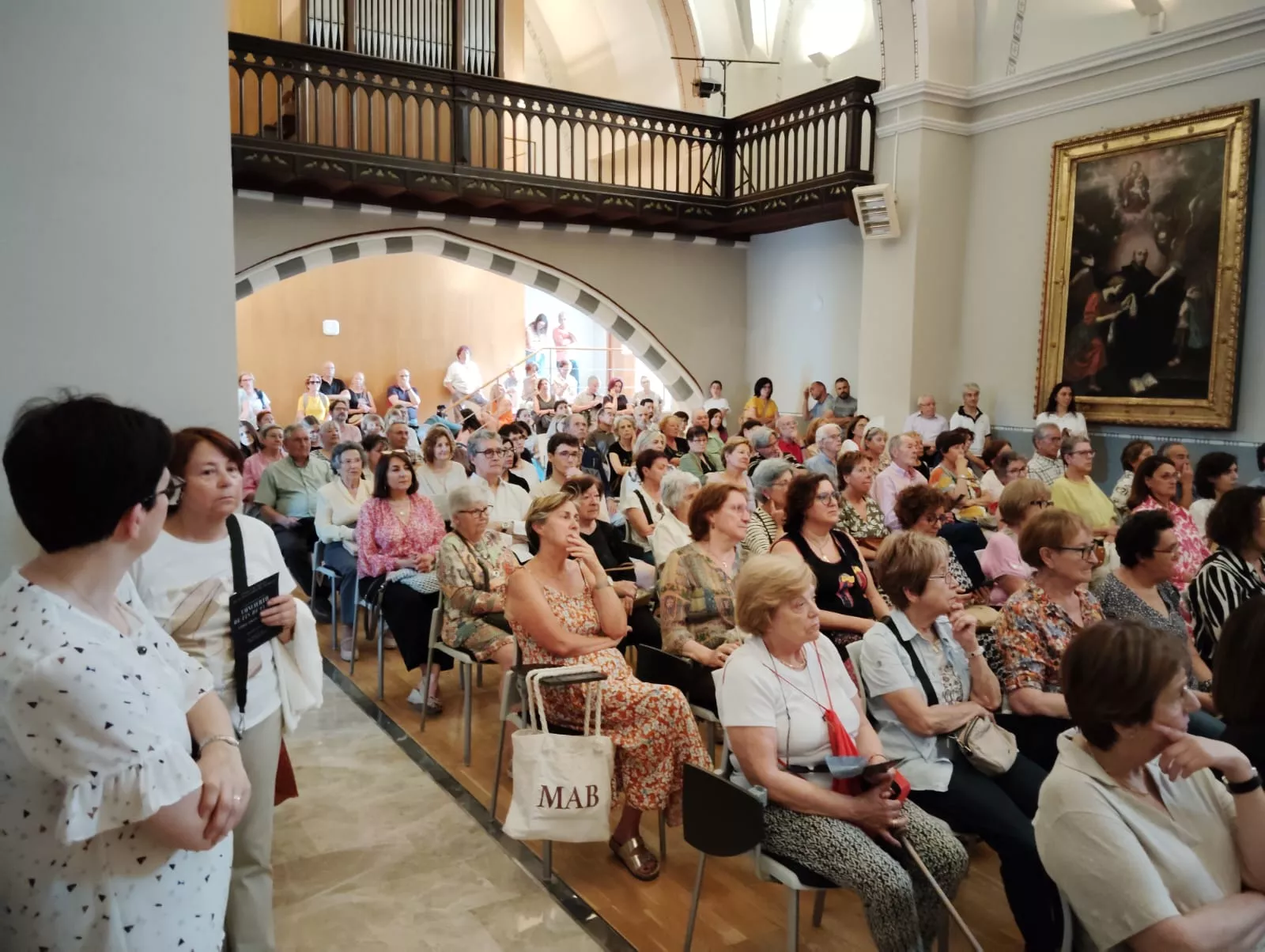 Actuación del Coro Universitario de Huesca. Foto J.L.P 