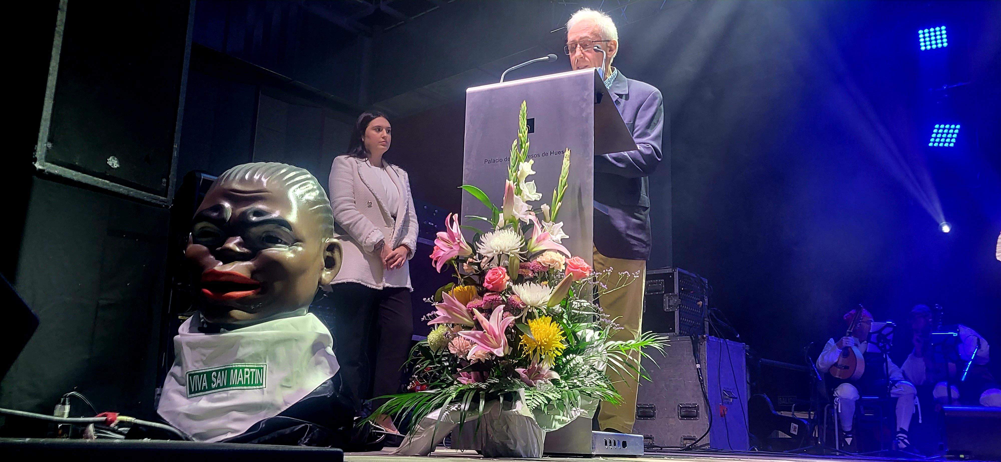 Presentación de las mairalesas del barrio de San Martín de Huesca 2022. Foto Myriam Martínez 