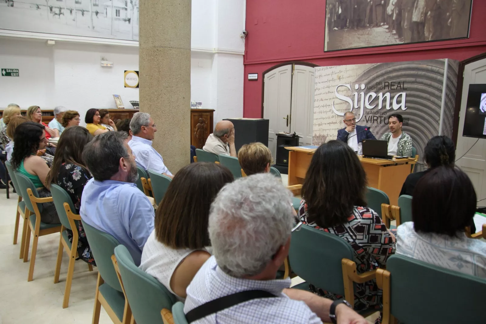 Acto central del Día de los Archivos en Huesca. Foto Carlos Neofato