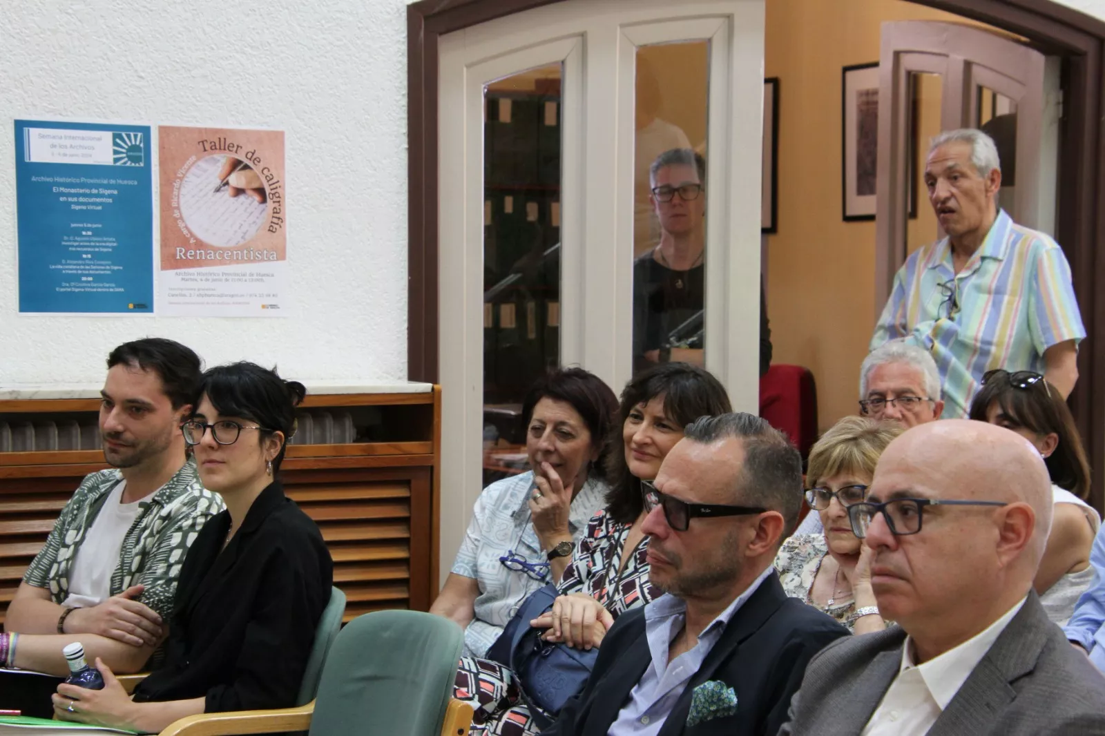 Acto central del Día de los Archivos en Huesca. Foto Carlos Neofato
