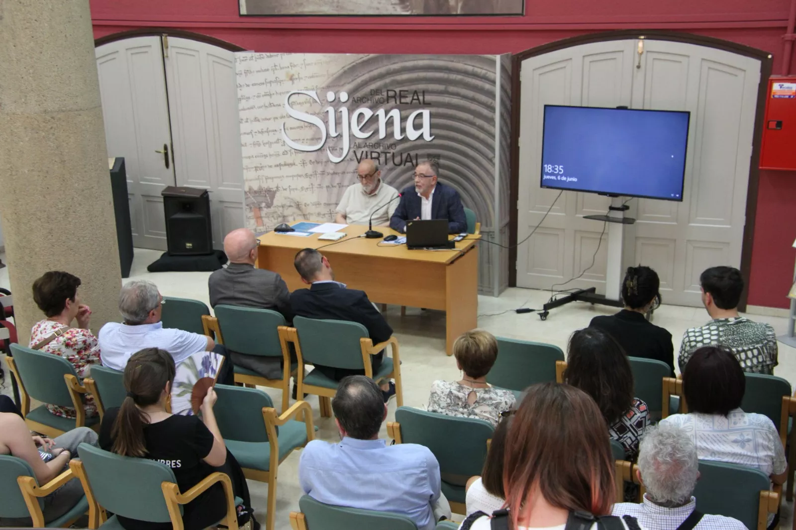 Acto central del Día de los Archivos en Huesca. Foto Carlos Neofato