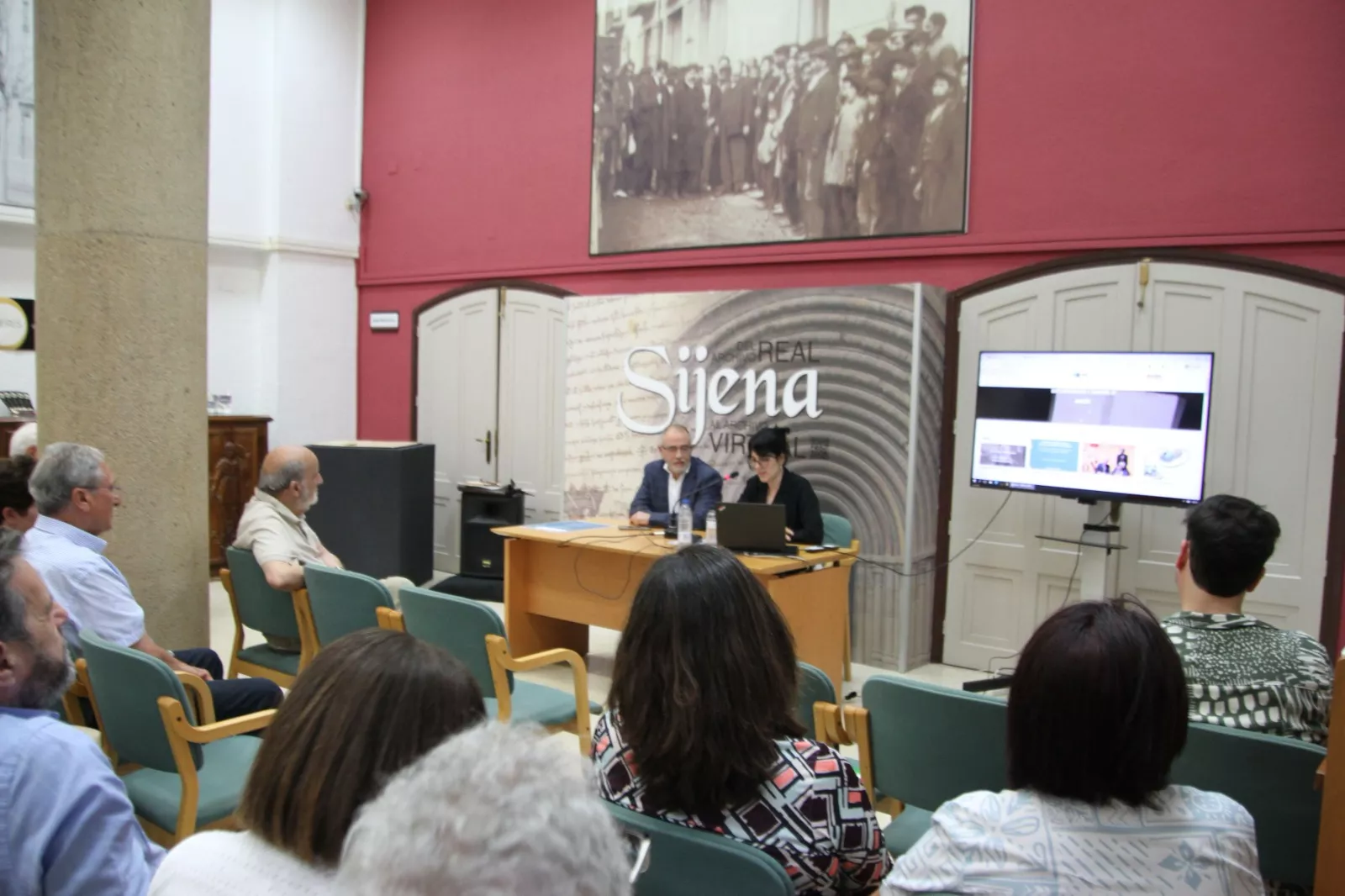 Acto central del Día de los Archivos en Huesca. Foto Carlos Neofato