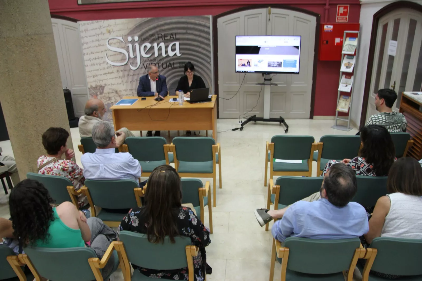 Acto central del Día de los Archivos en Huesca. Foto Carlos Neofato