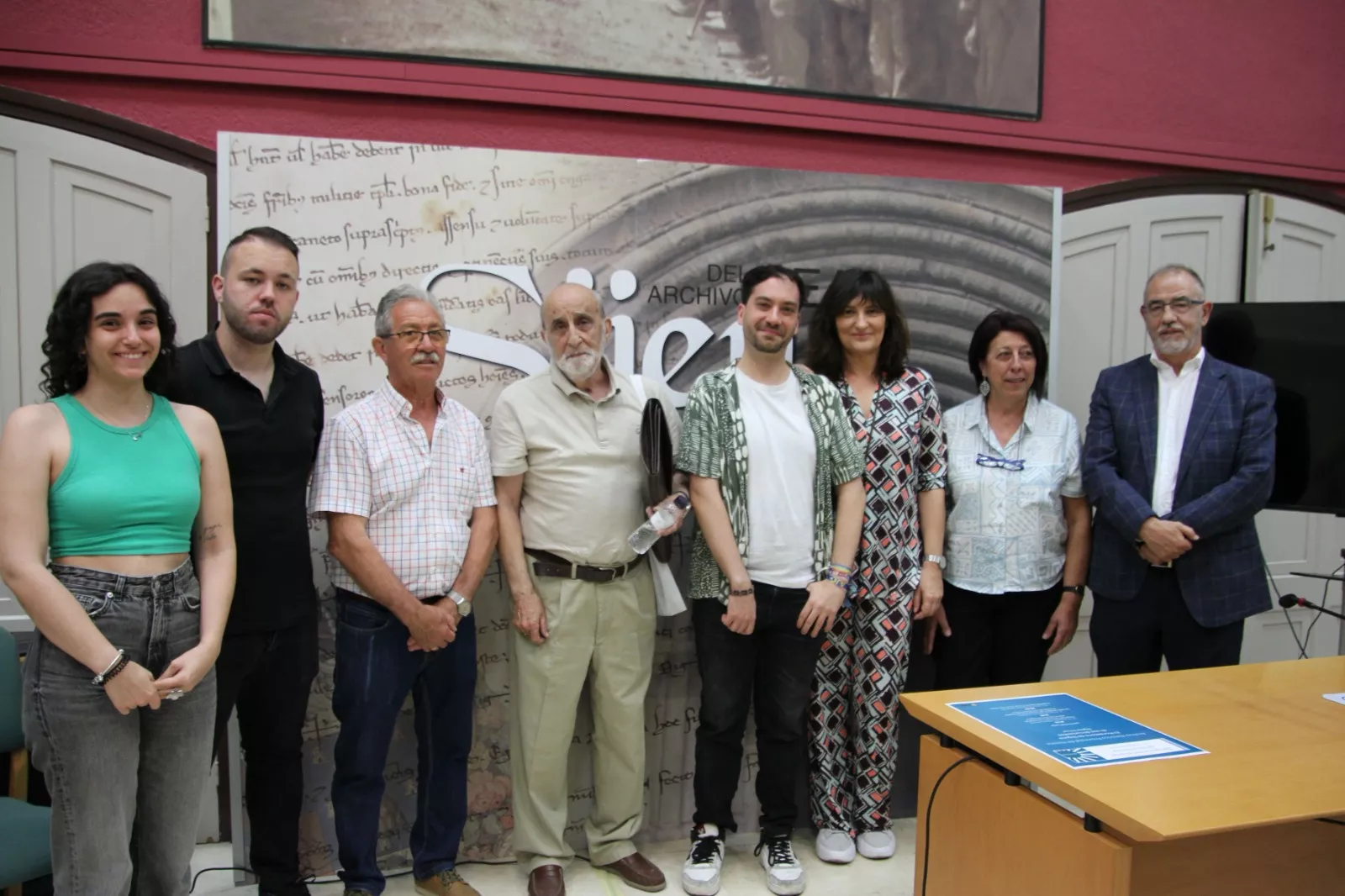 Acto central del Día de los Archivos en Huesca. Foto Carlos Neofato