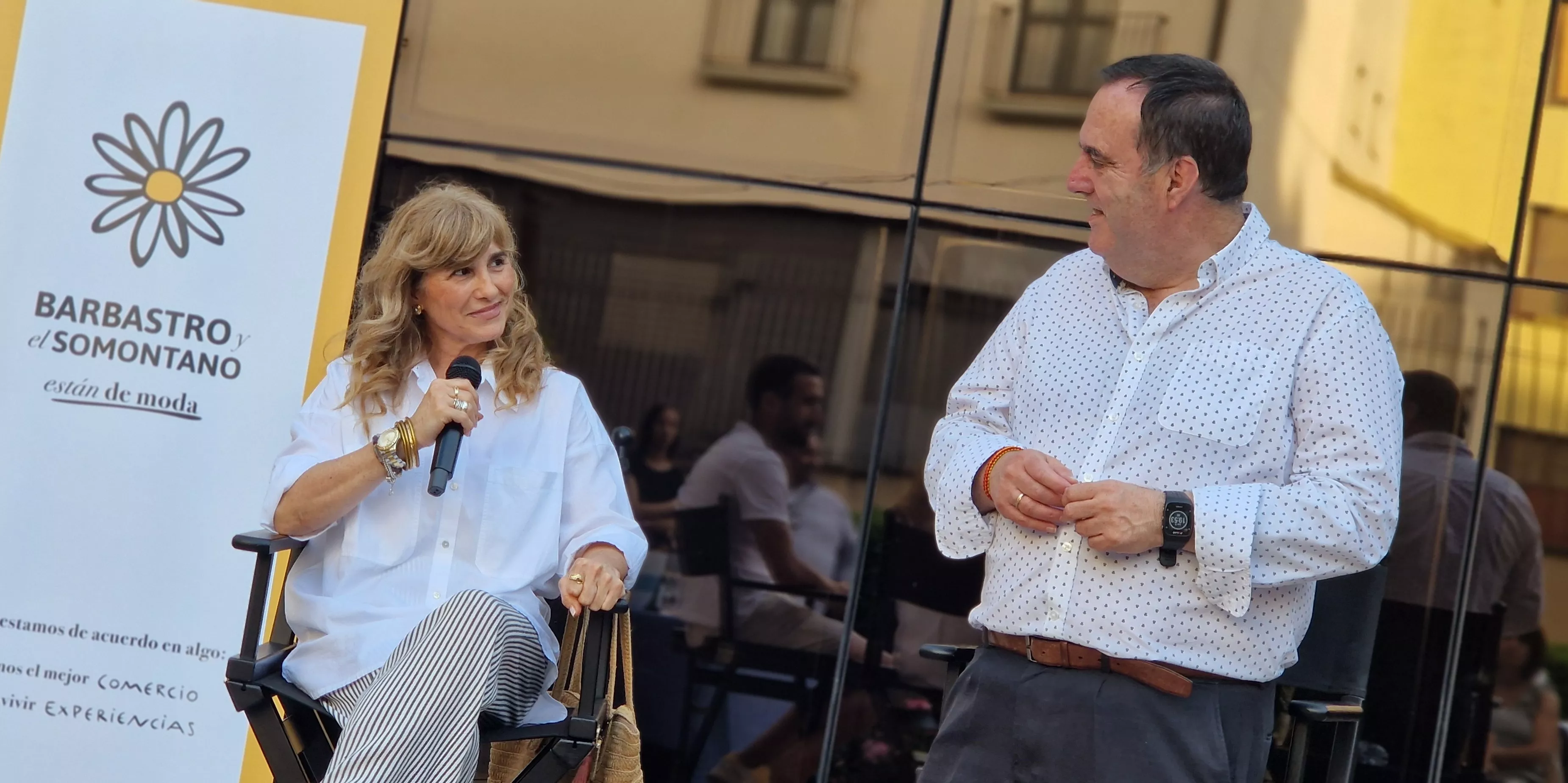 Olga Chavanell y Javier García Antón. Foto Myriam Martínez