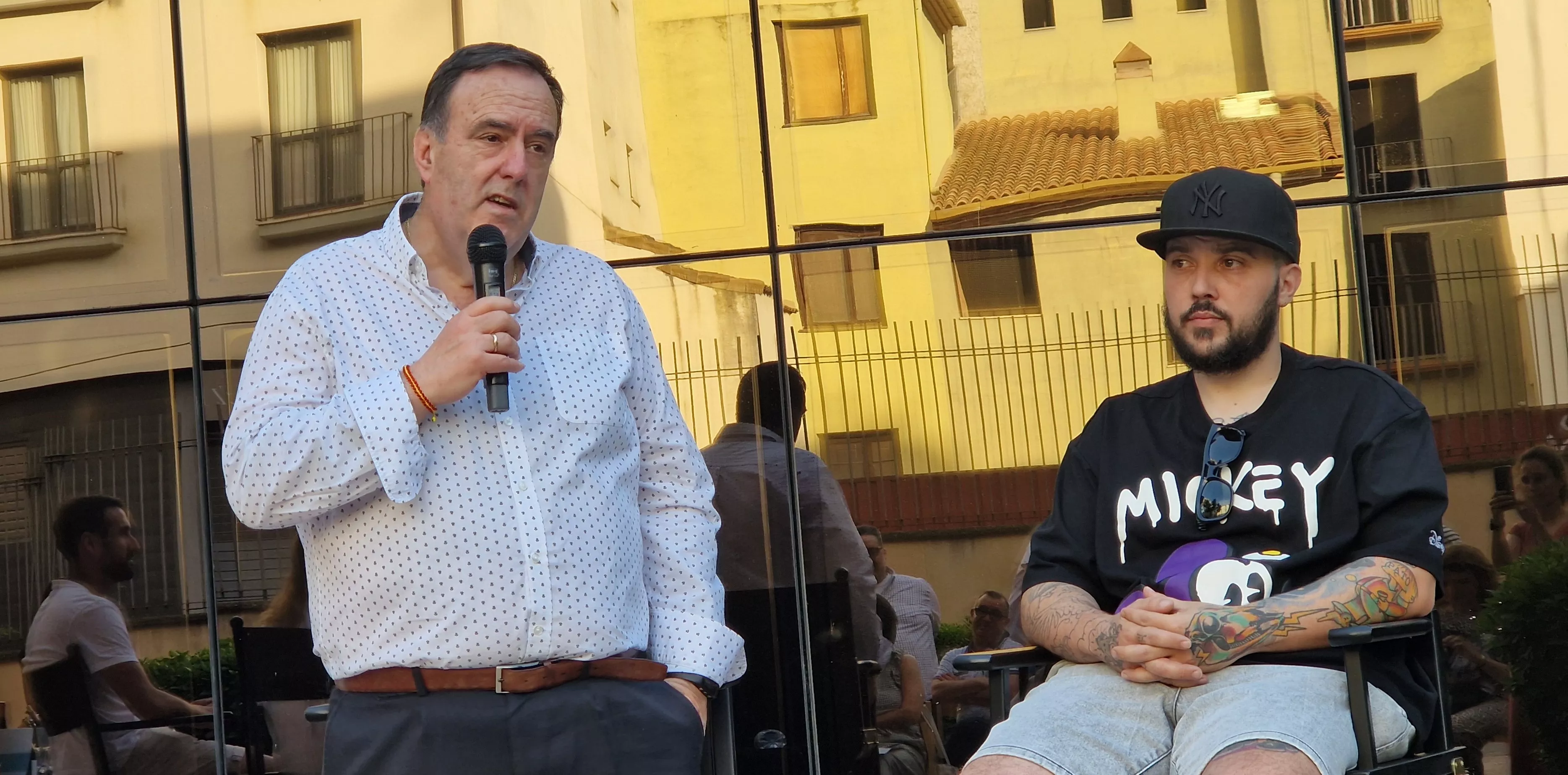 Javier García Antón y Rafael Bautista. Foto Myriam Martínez