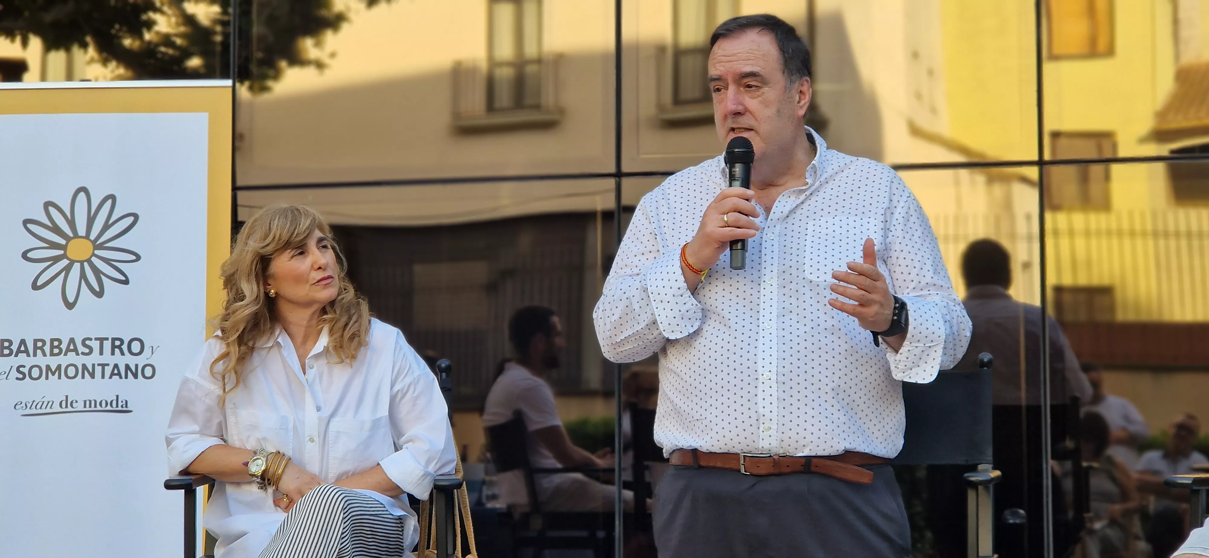 Olga Chavanel y Javier García Antón. Foto Myriam Martínez