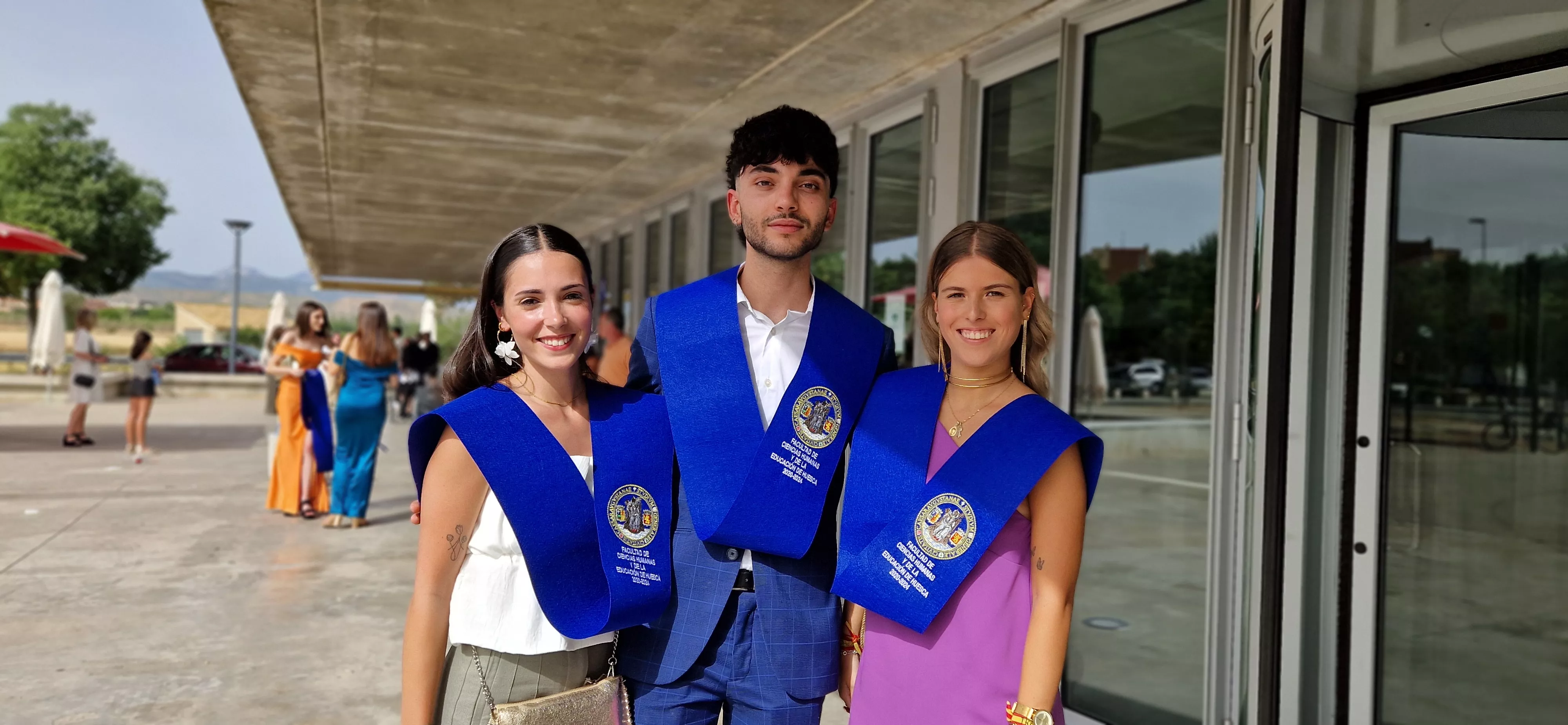 Fiesta de fin de curso de la nueva promoción de educadores y educadoras de Huesca. Foto Myriam Martínez