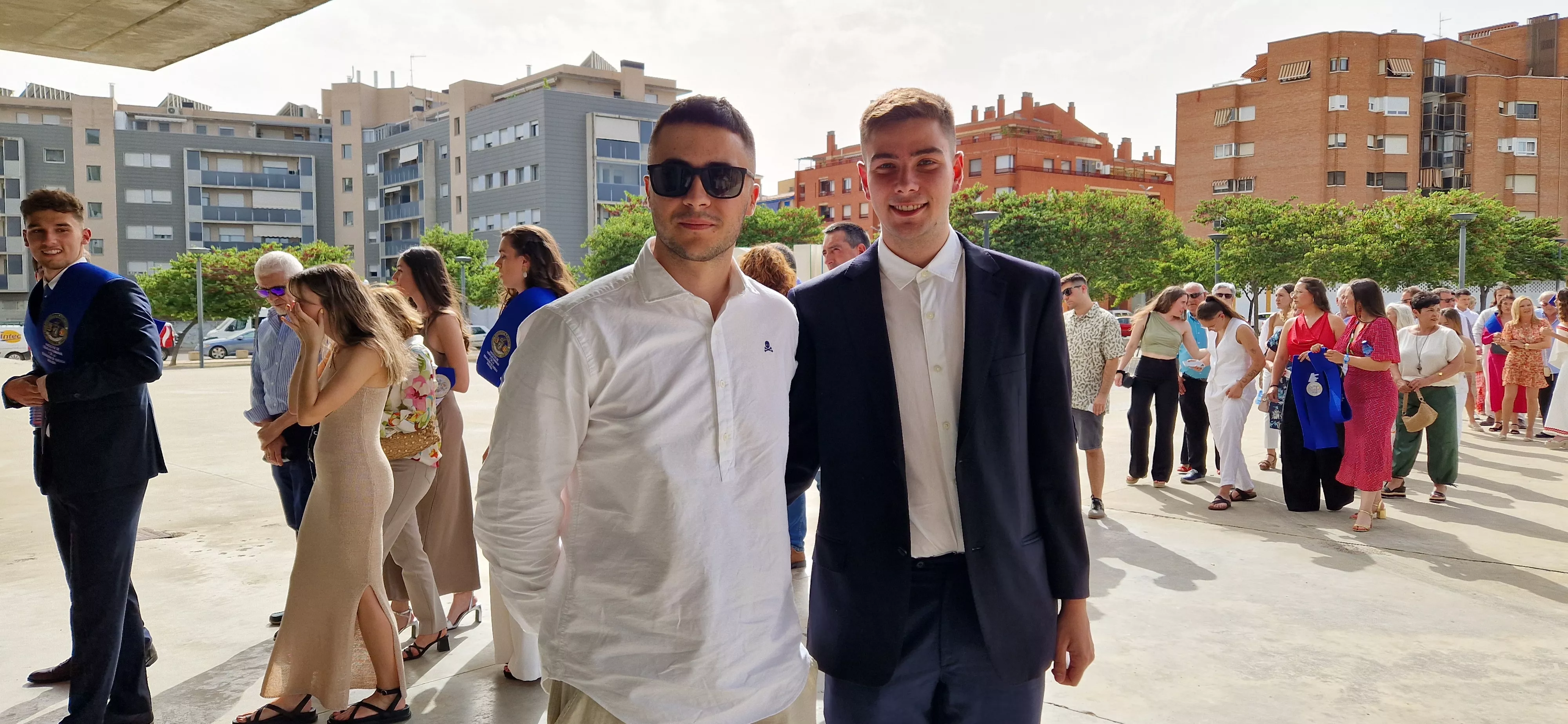 Fiesta de fin de curso de la nueva promoción de educadores y educadoras de Huesca. Foto Myriam Martínez