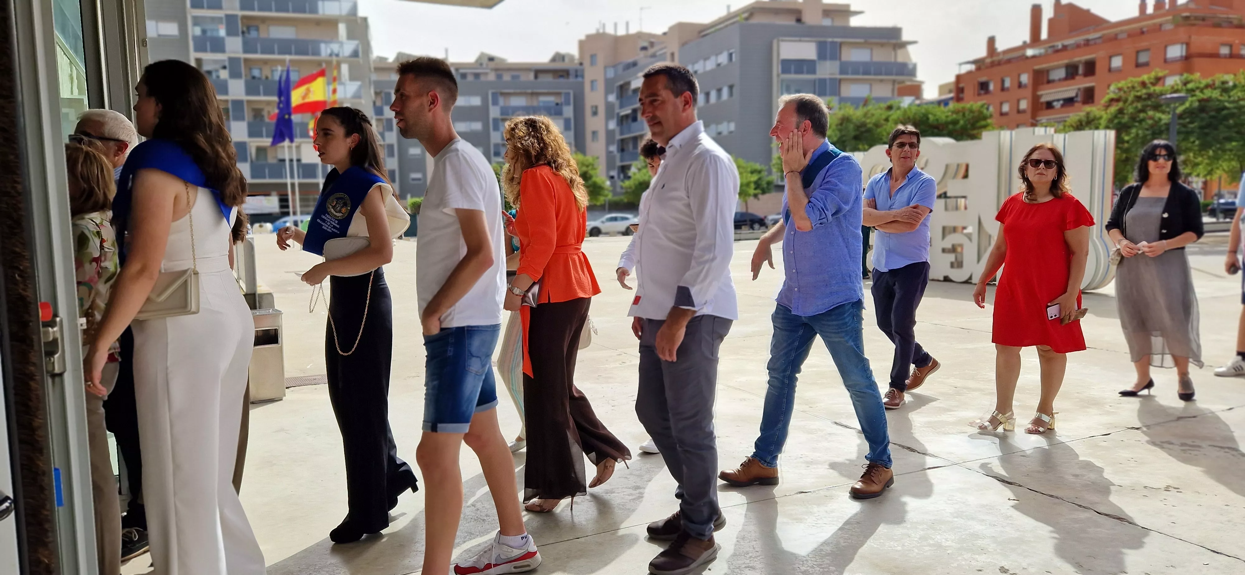 Fiesta de fin de curso de la nueva promoción de educadores y educadoras de Huesca. Foto Myriam Martínez