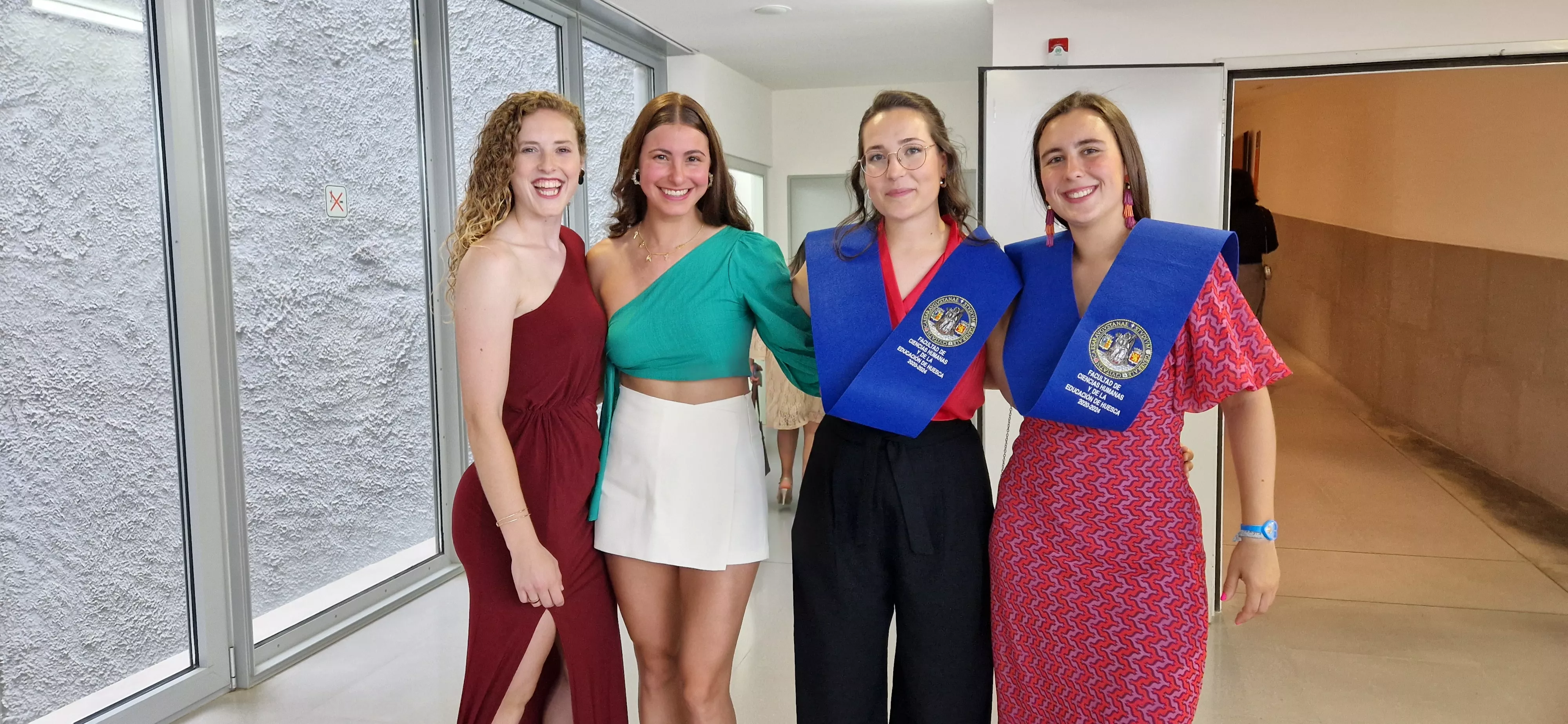 Fiesta de fin de curso de la nueva promoción de educadores y educadoras de Huesca. Foto Myriam Martínez