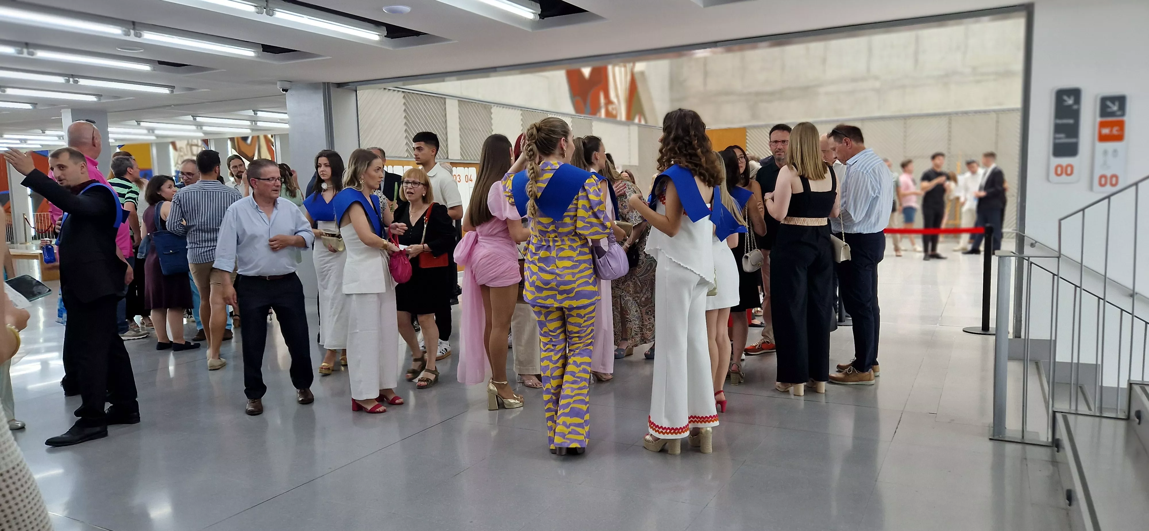 Fiesta de fin de curso de la nueva promoción de educadores y educadoras de Huesca. Foto Myriam Martínez