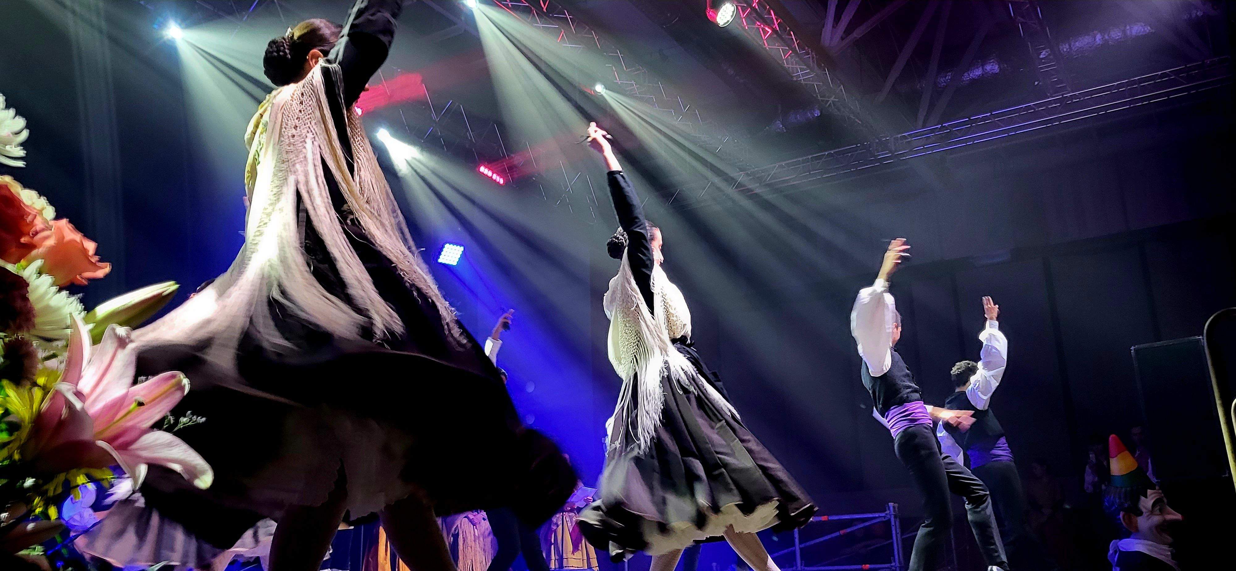 Presentación de las mairalesas del barrio de San Martín de Huesca 2022. Foto Myriam Martínez 