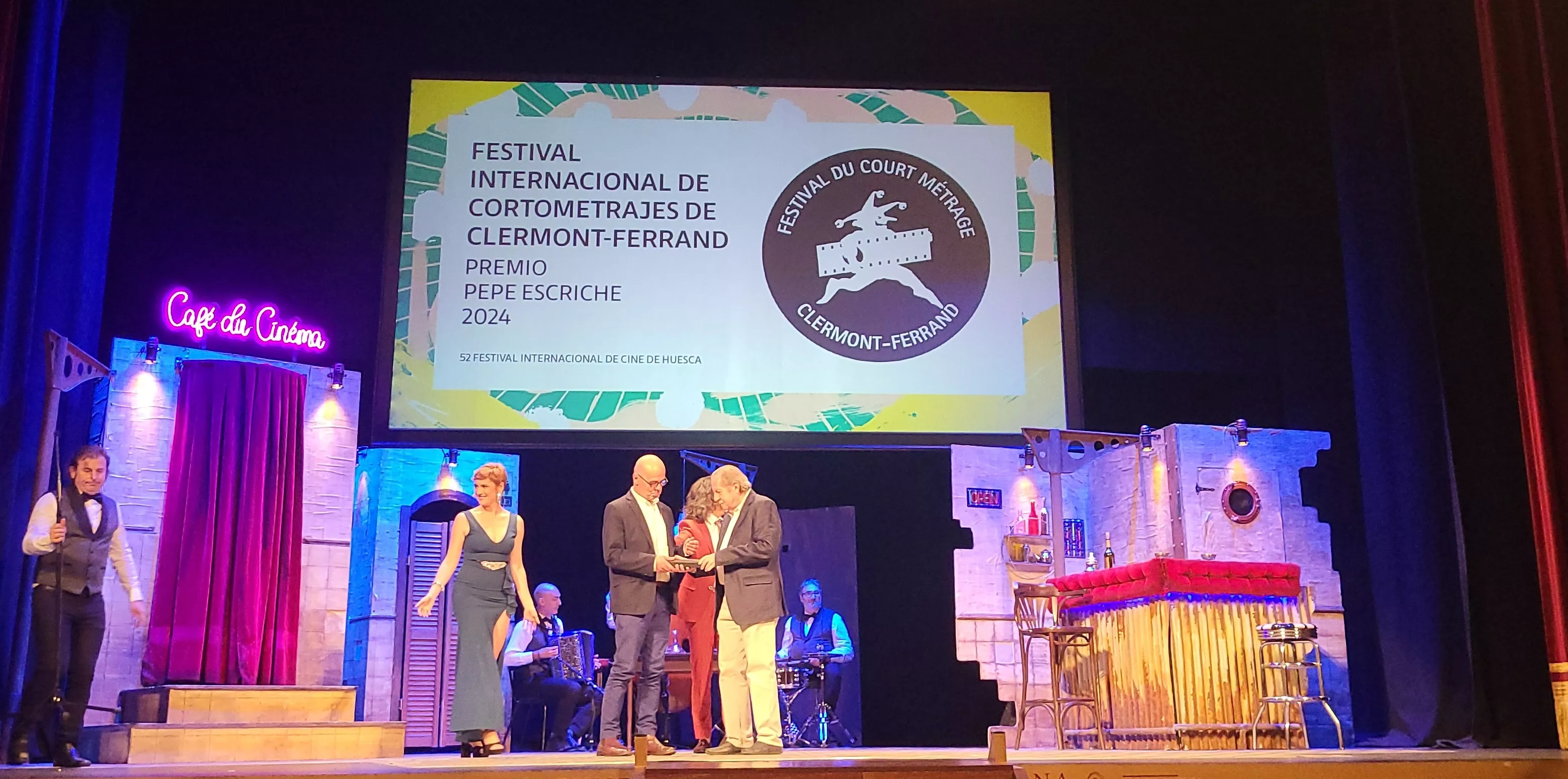 Gala inaugural del 52 Festival Internacional de Cine de Huesca. Foto Mercedes Manterola