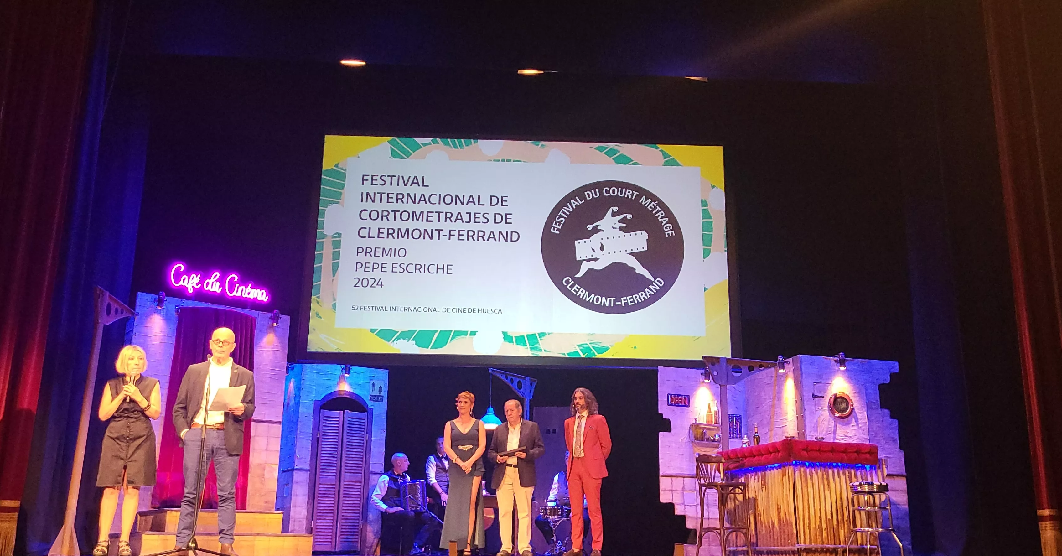 Gala inaugural del 52 Festival Internacional de Cine de Huesca. Foto Mercedes Manterola