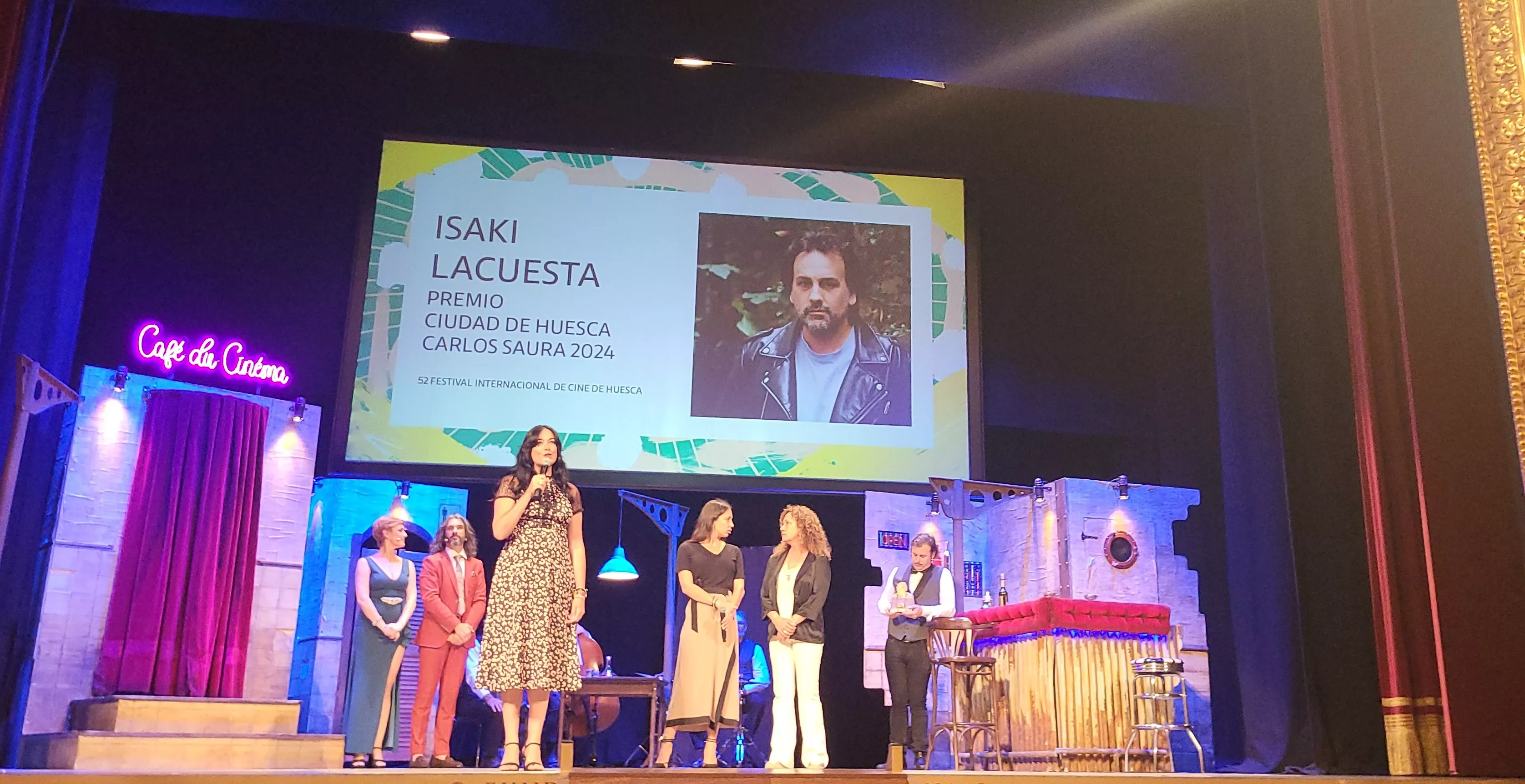 Gala inaugural del 52 Festival Internacional de Cine de Huesca. Foto Mercedes Manterola