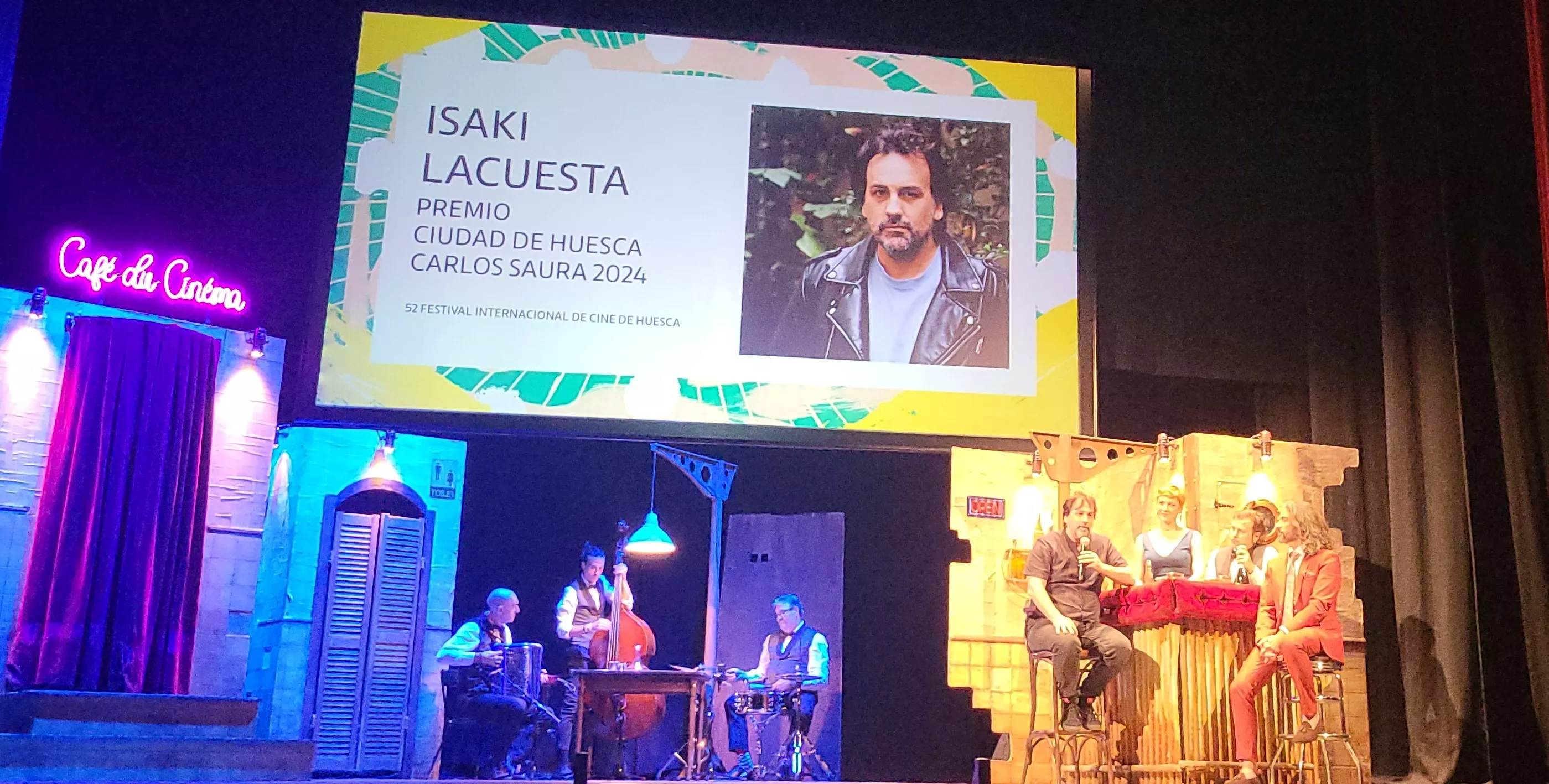 Gala inaugural del 52 Festival Internacional de Cine de Huesca. Foto Mercedes Manterola