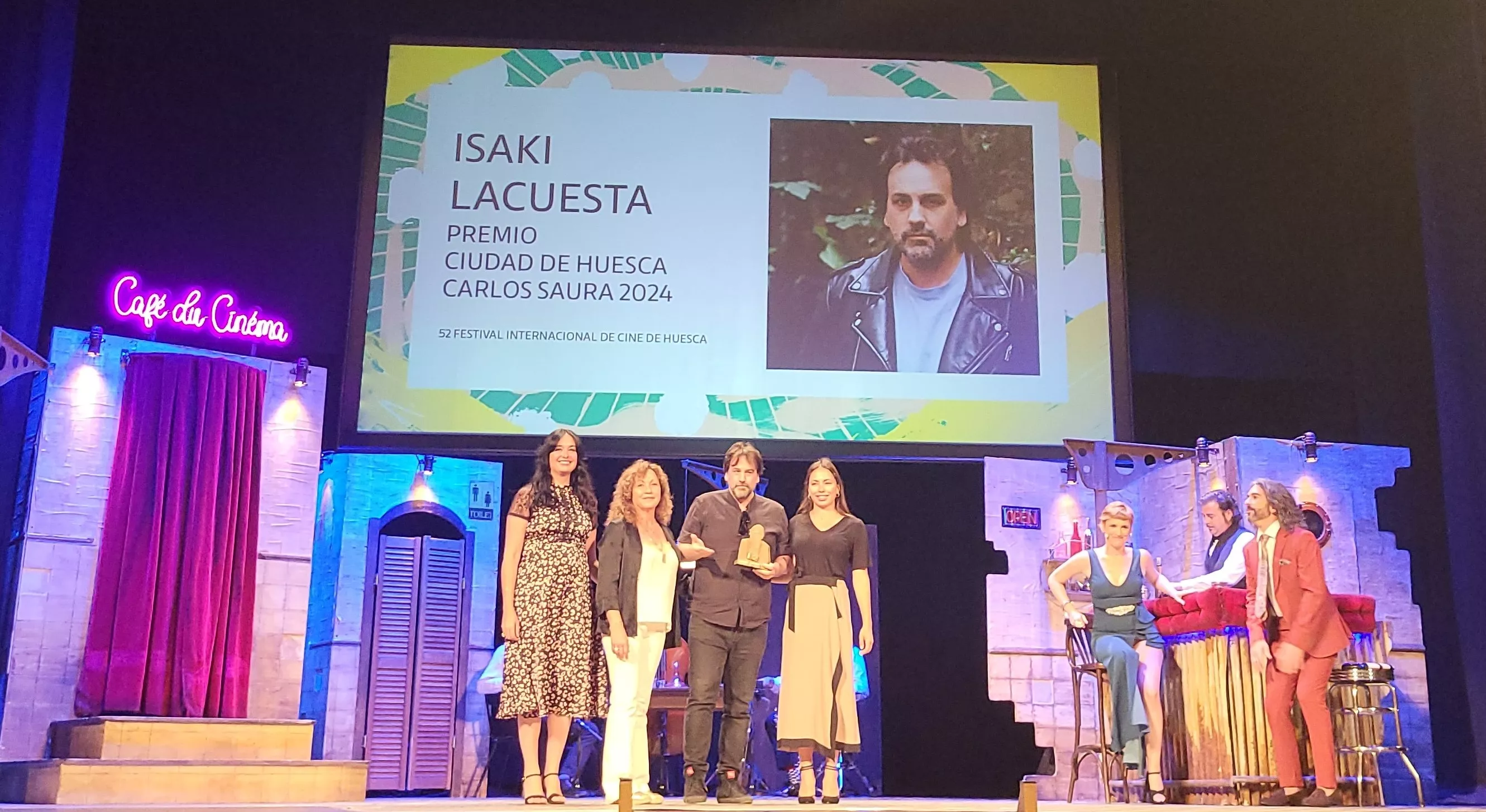 Gala inaugural del 52 Festival Internacional de Cine de Huesca. Foto Mercedes Manterola