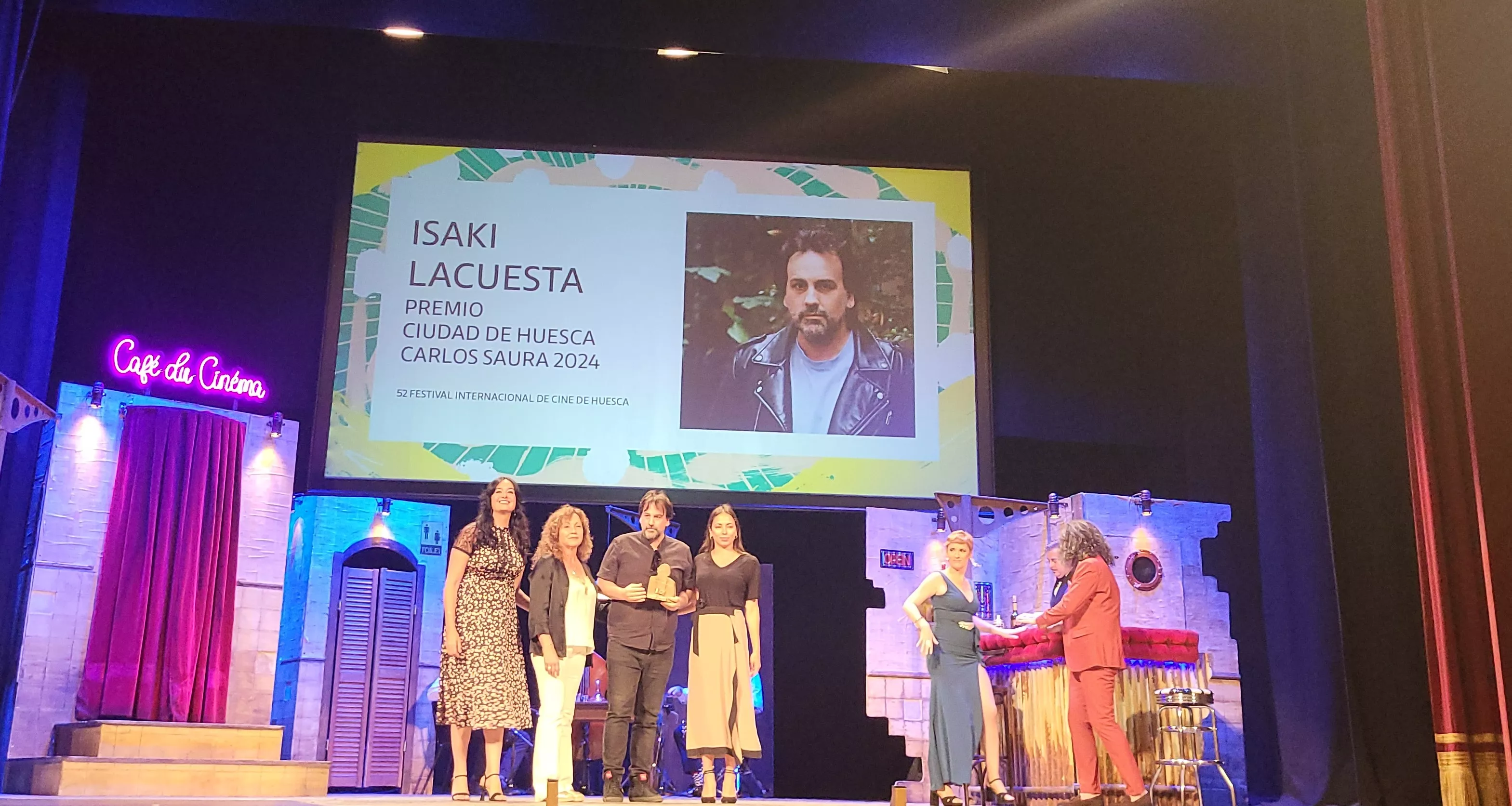 Gala inaugural del 52 Festival Internacional de Cine de Huesca. Foto Mercedes Manterola