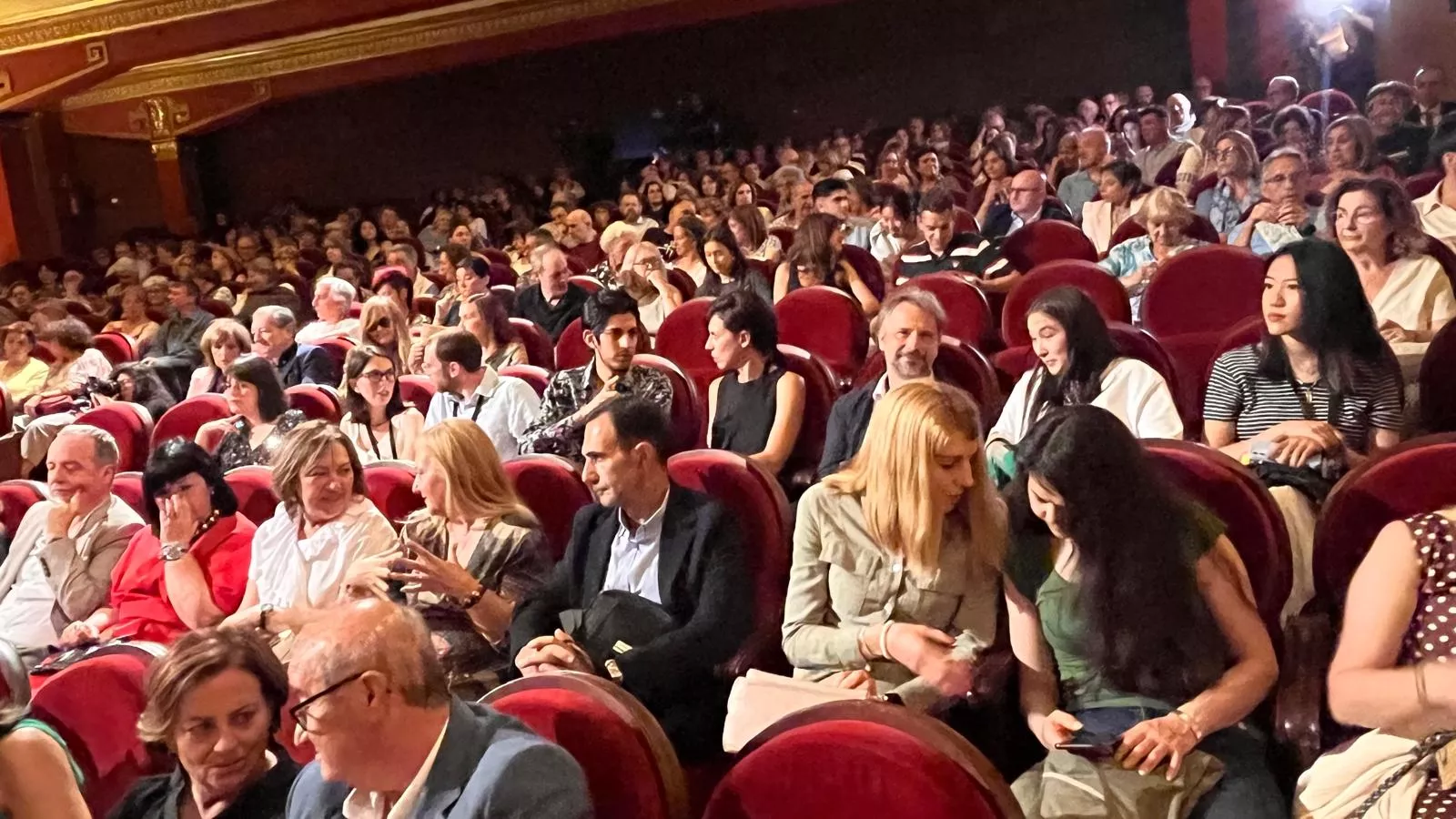 Gala inaugural del 52 Festival Internacional de Cine de Huesca. Foto Mercedes Manterola